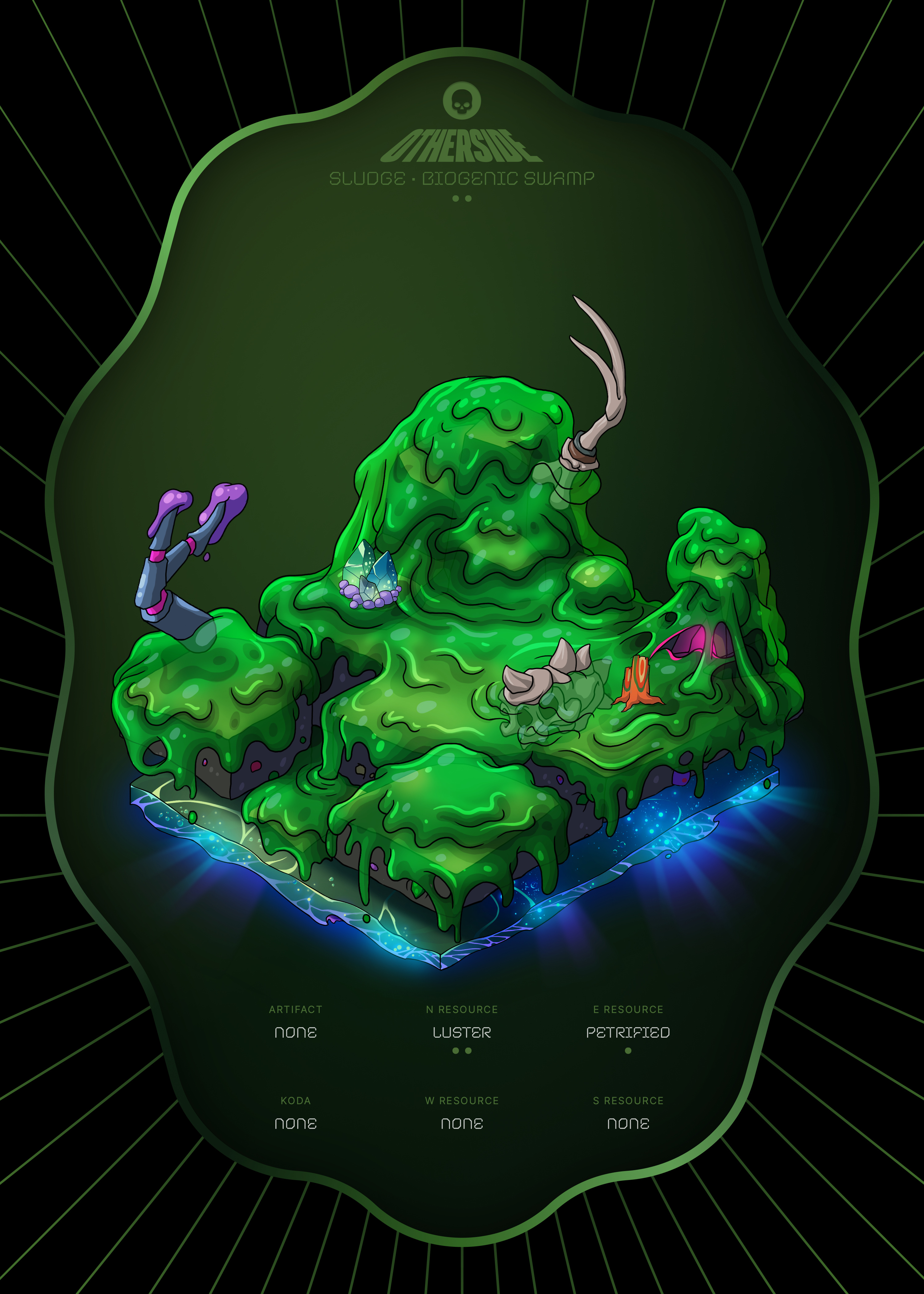 Otherdeed #9741 — Sludge