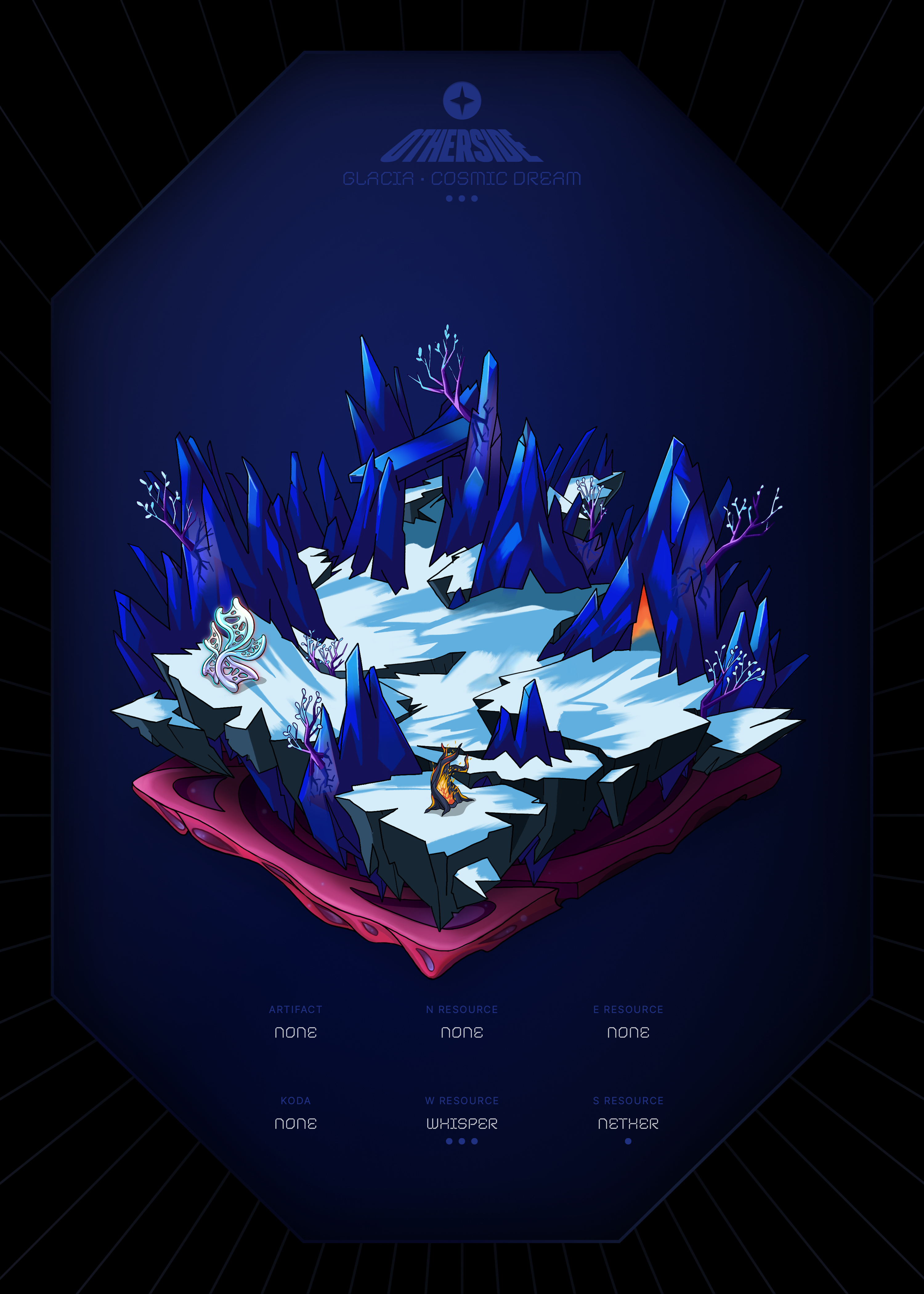 Otherdeed #32933 — Glacia
