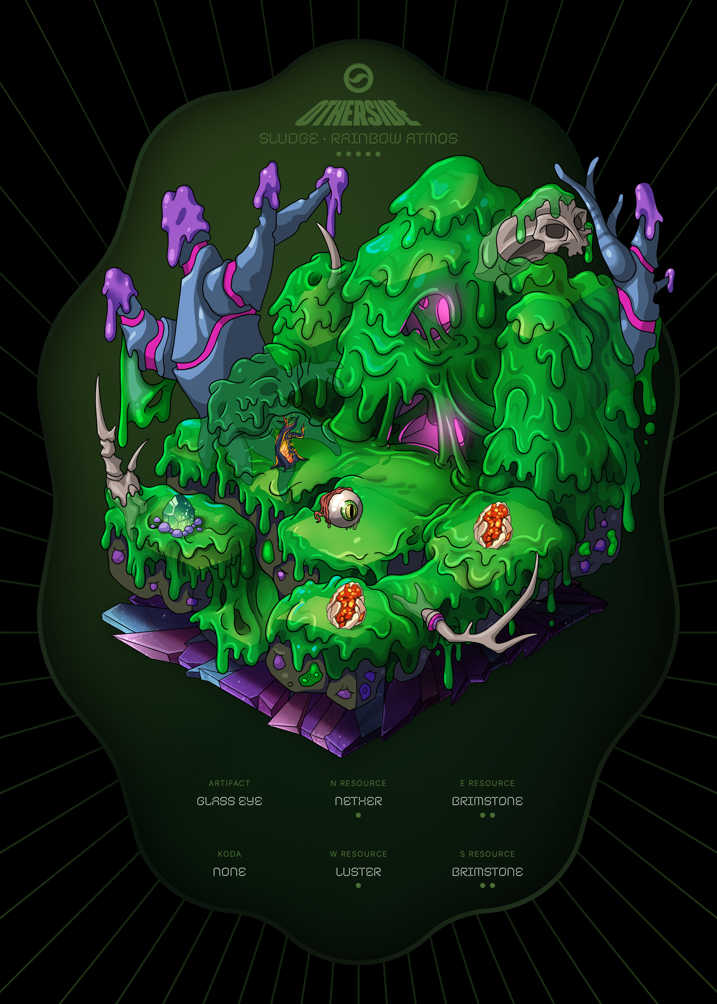 Otherdeed #66828 — Sludge