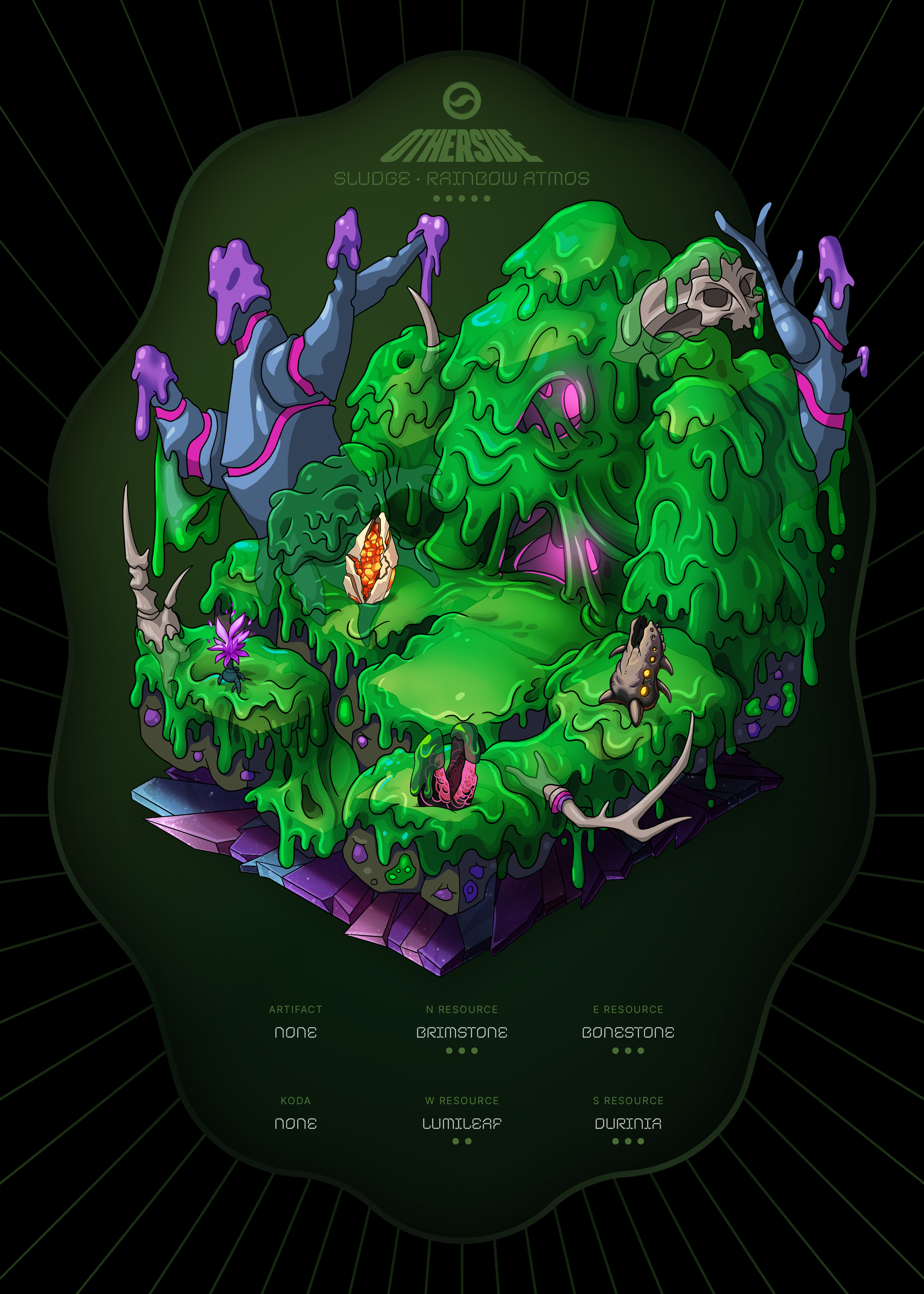 Otherdeed #70332 — Sludge
