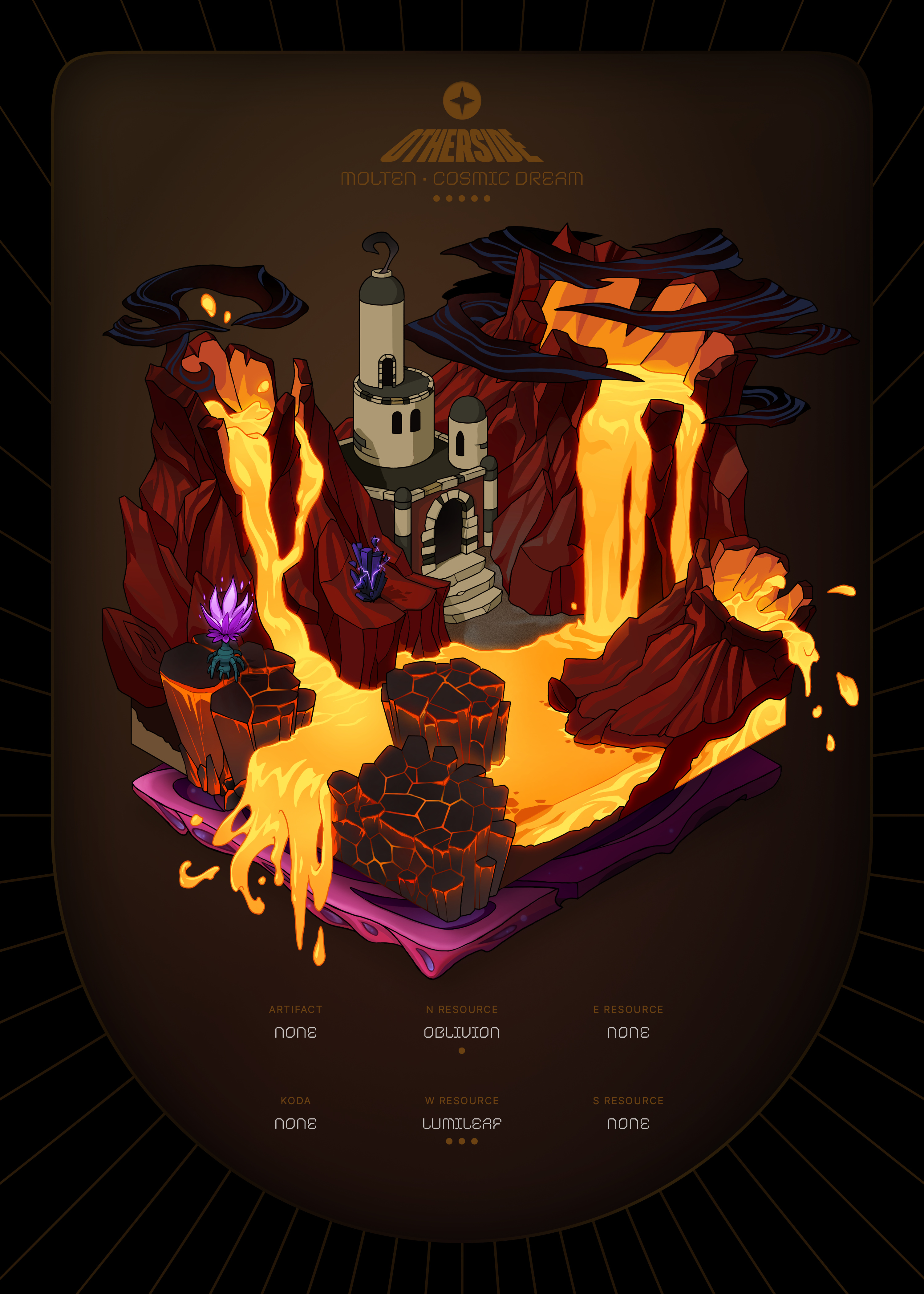 Otherdeed #33992 — Molten