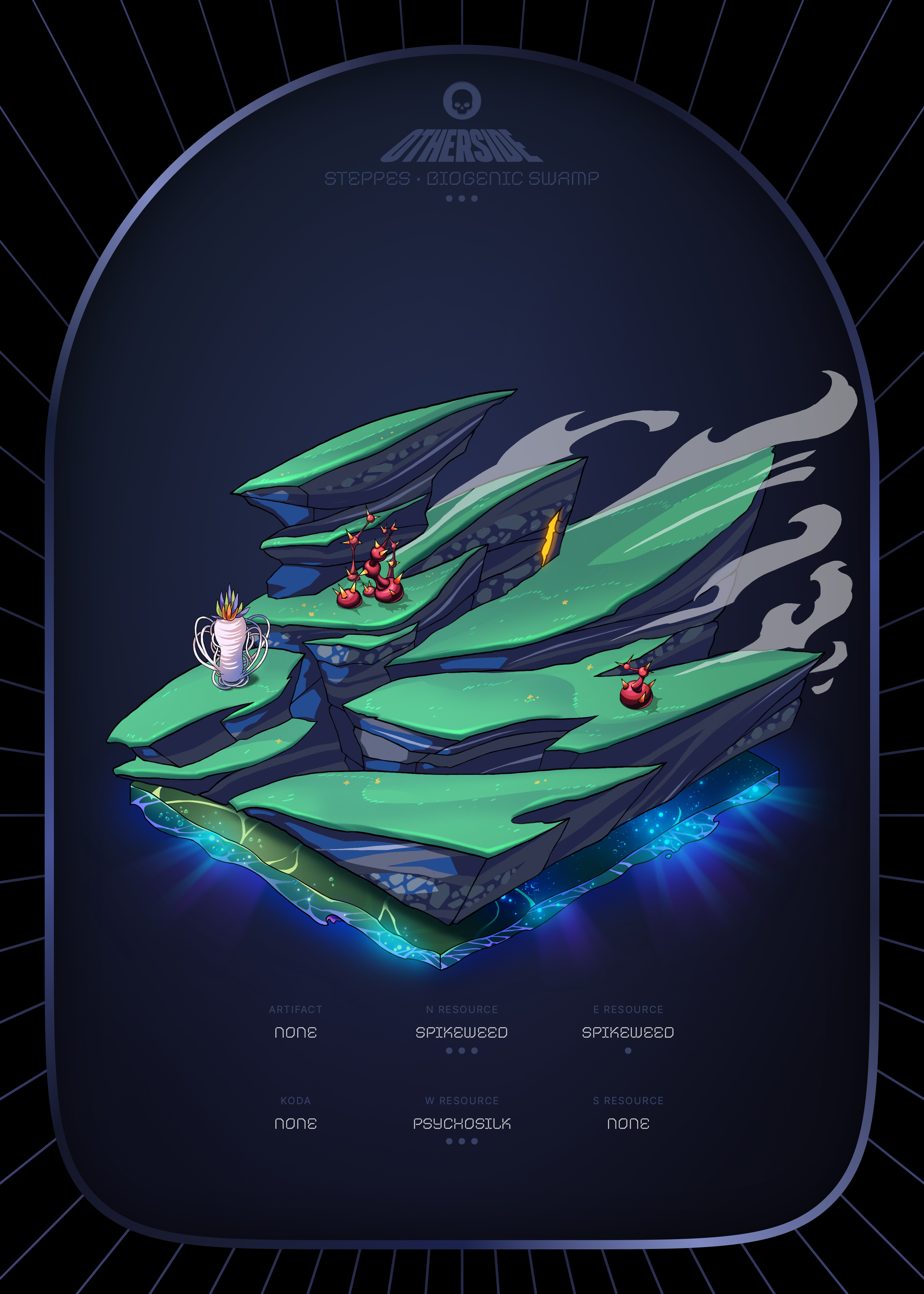 Otherdeed #5542 — Steppes
