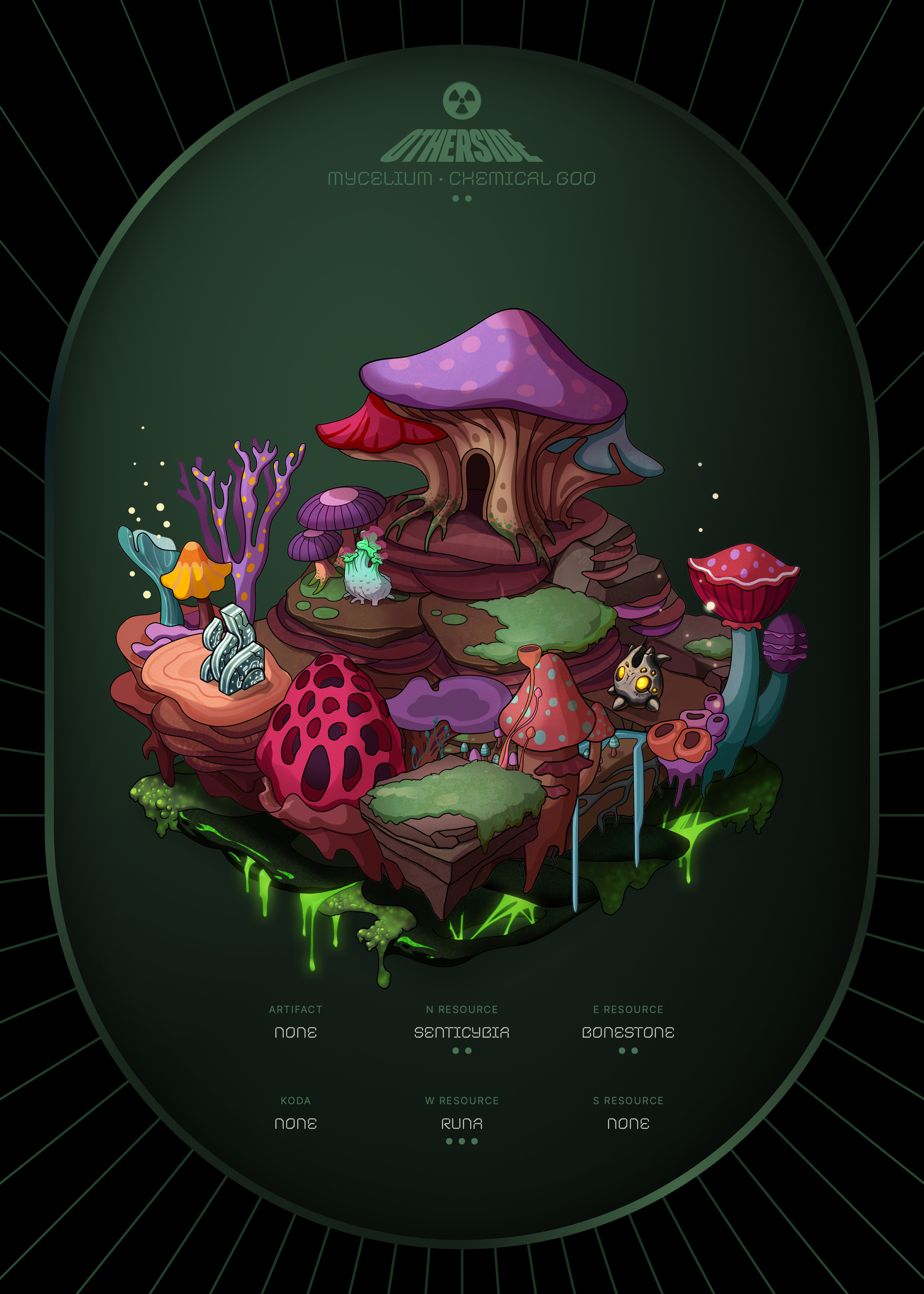 Otherdeed #14197 — Mycelium