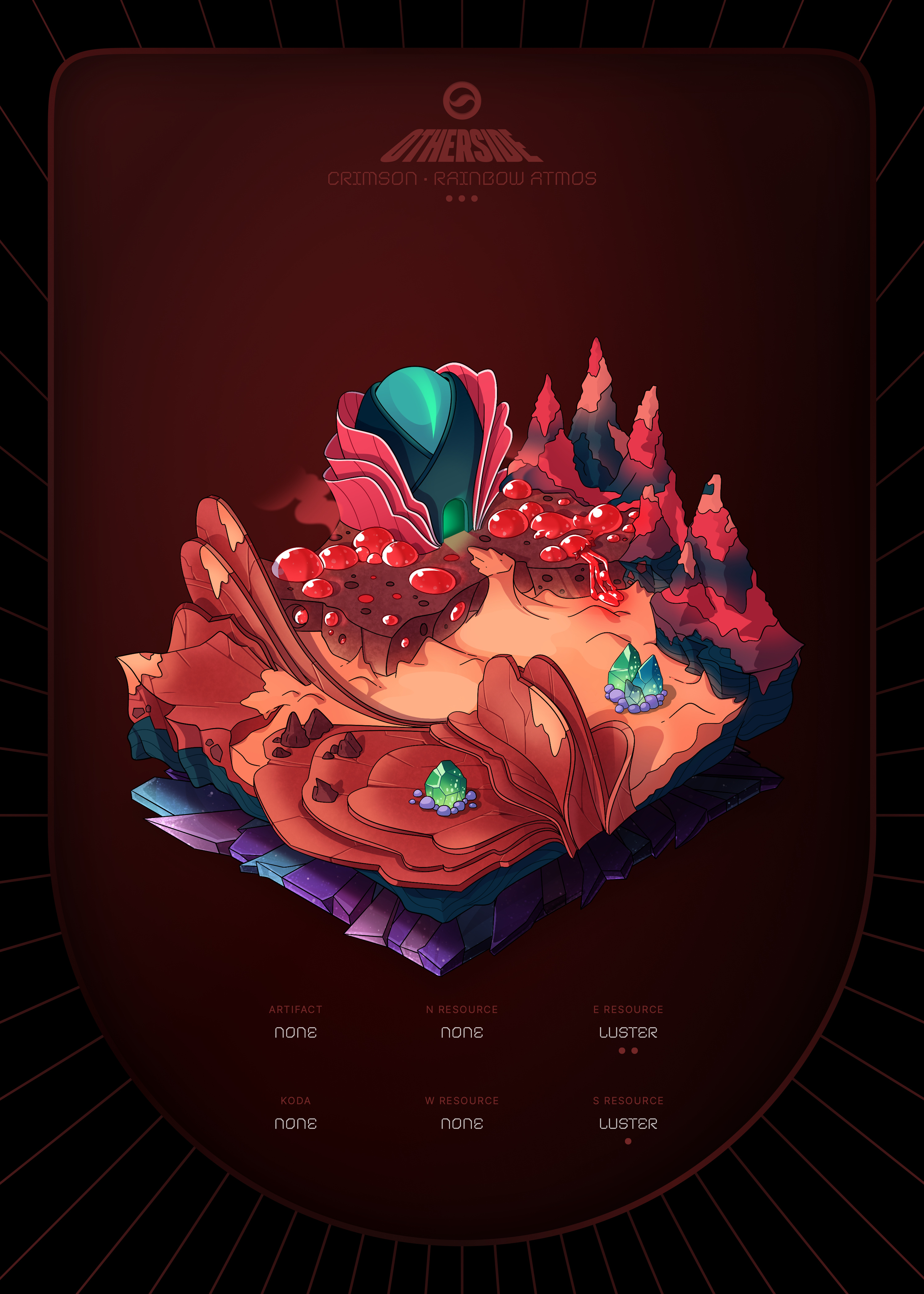 Otherdeed #71113 — Crimson