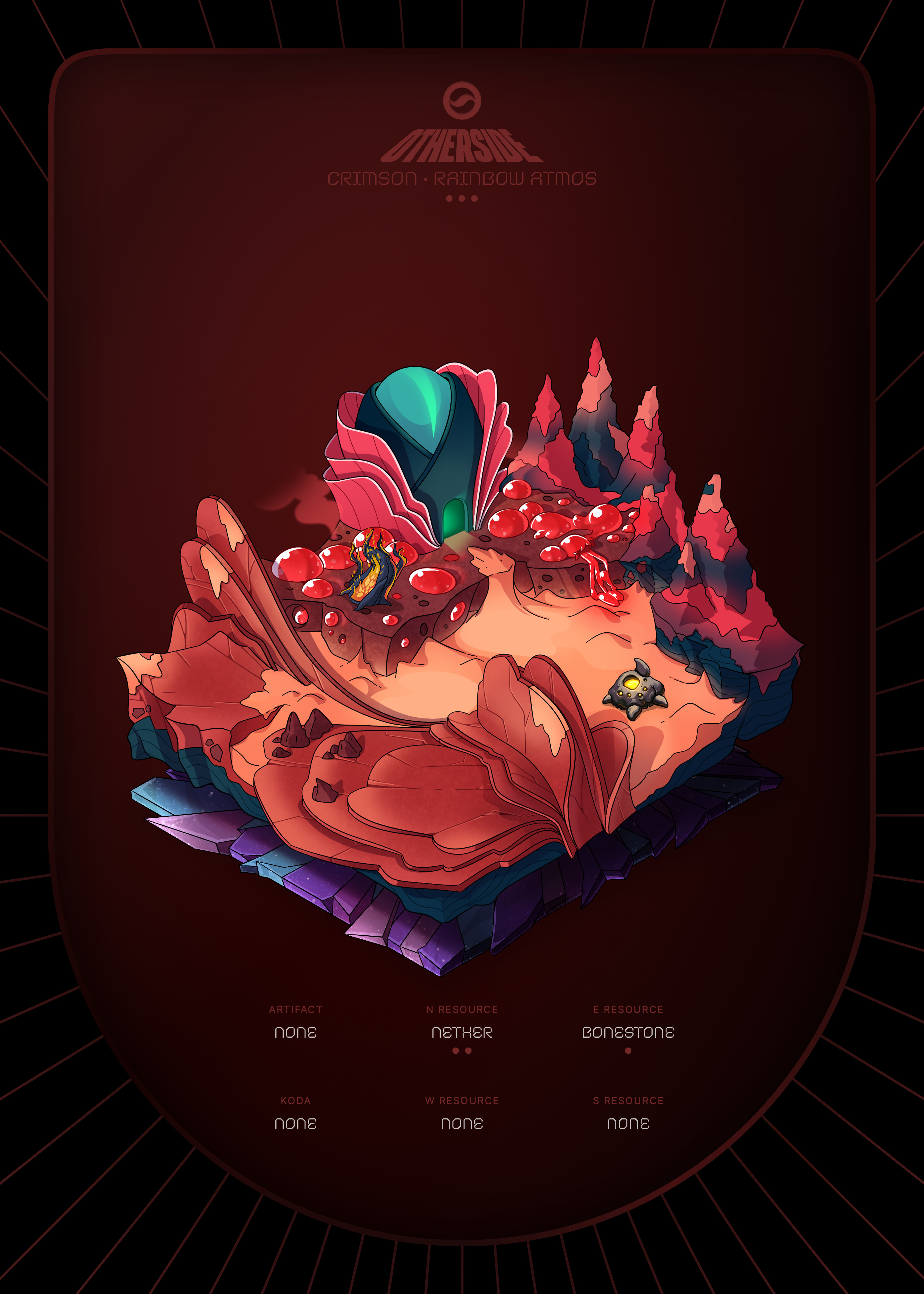 Otherdeed #71758 — Crimson