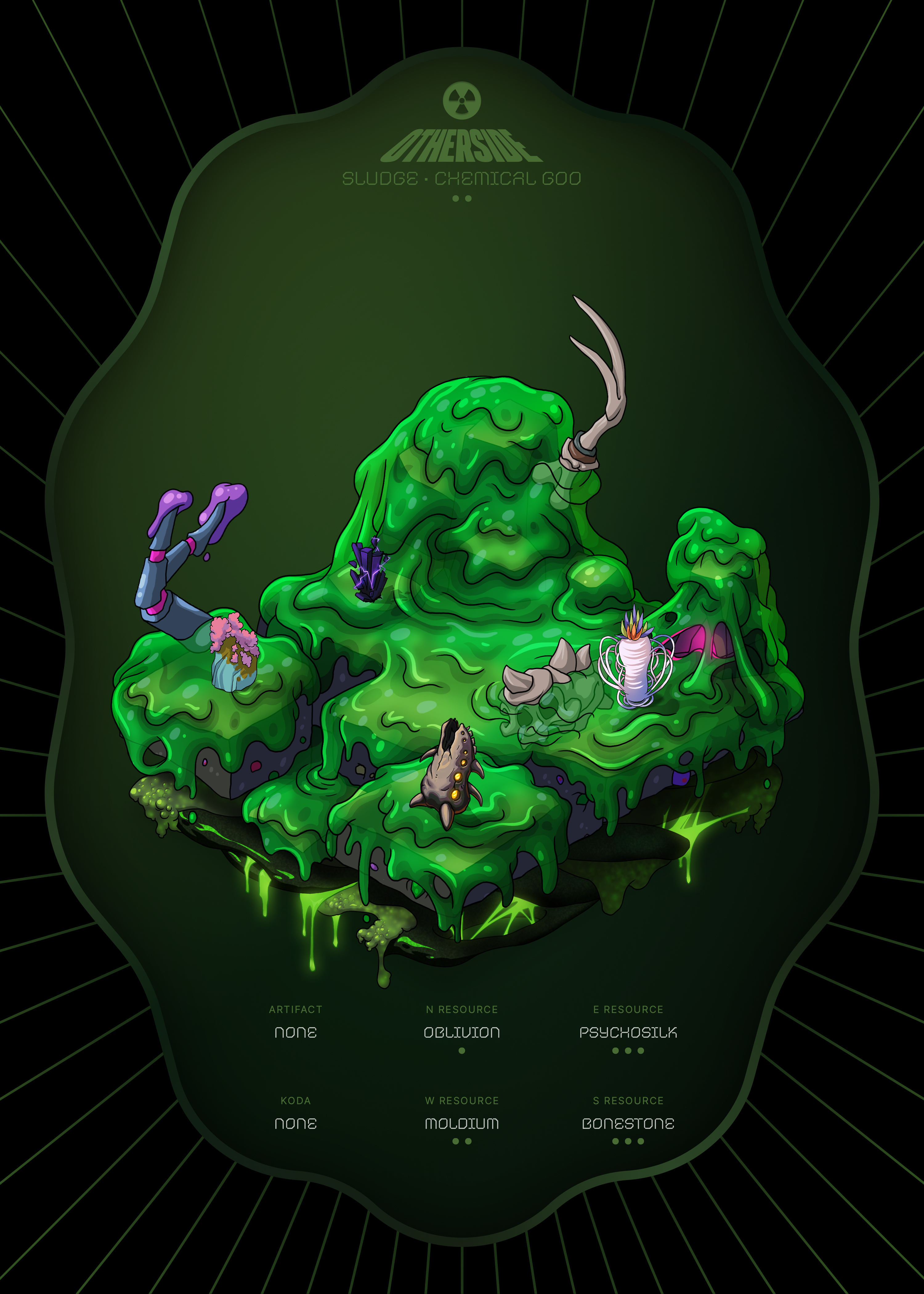 Otherdeed #10083 — Sludge