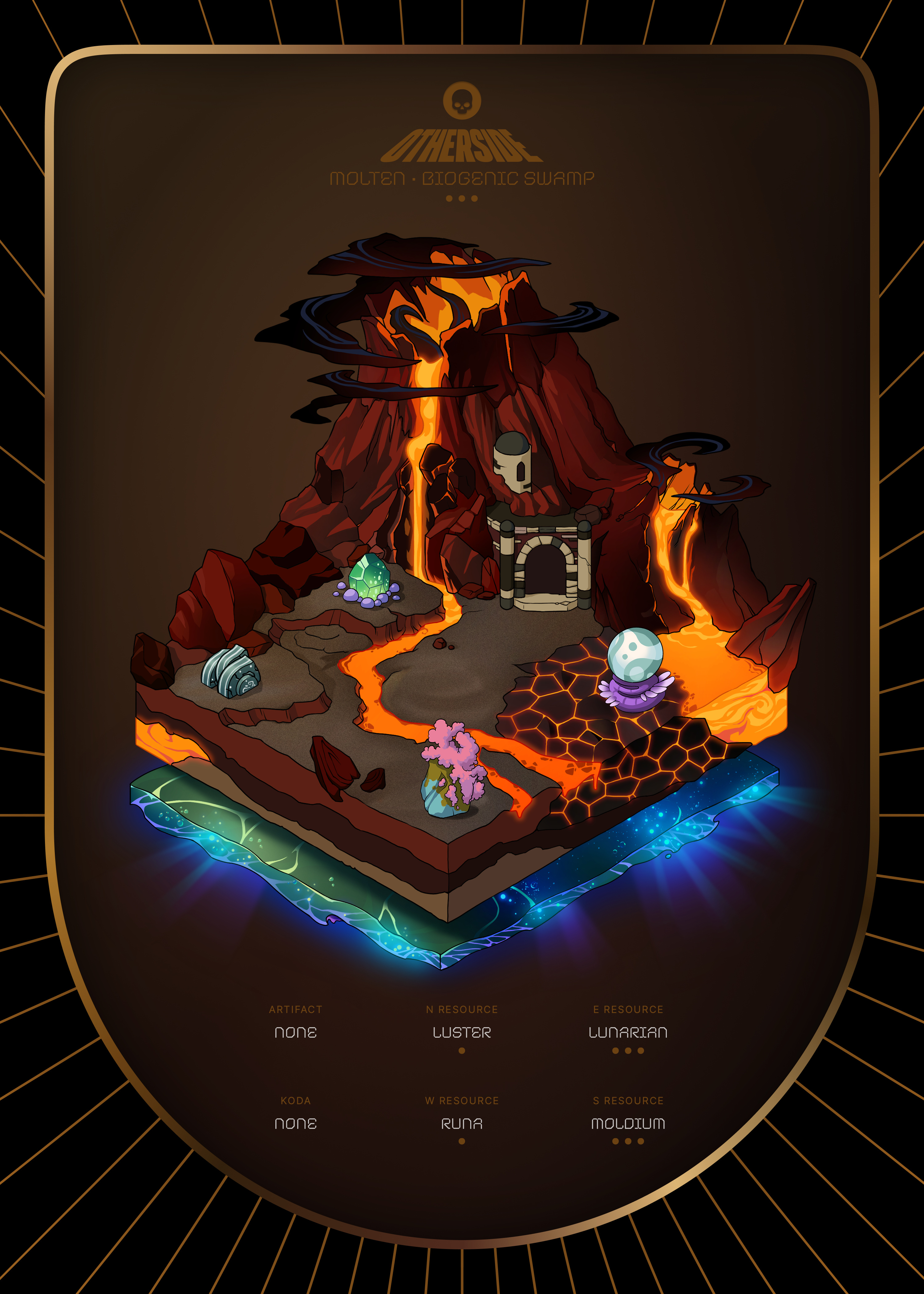 Otherdeed #2179 — Molten