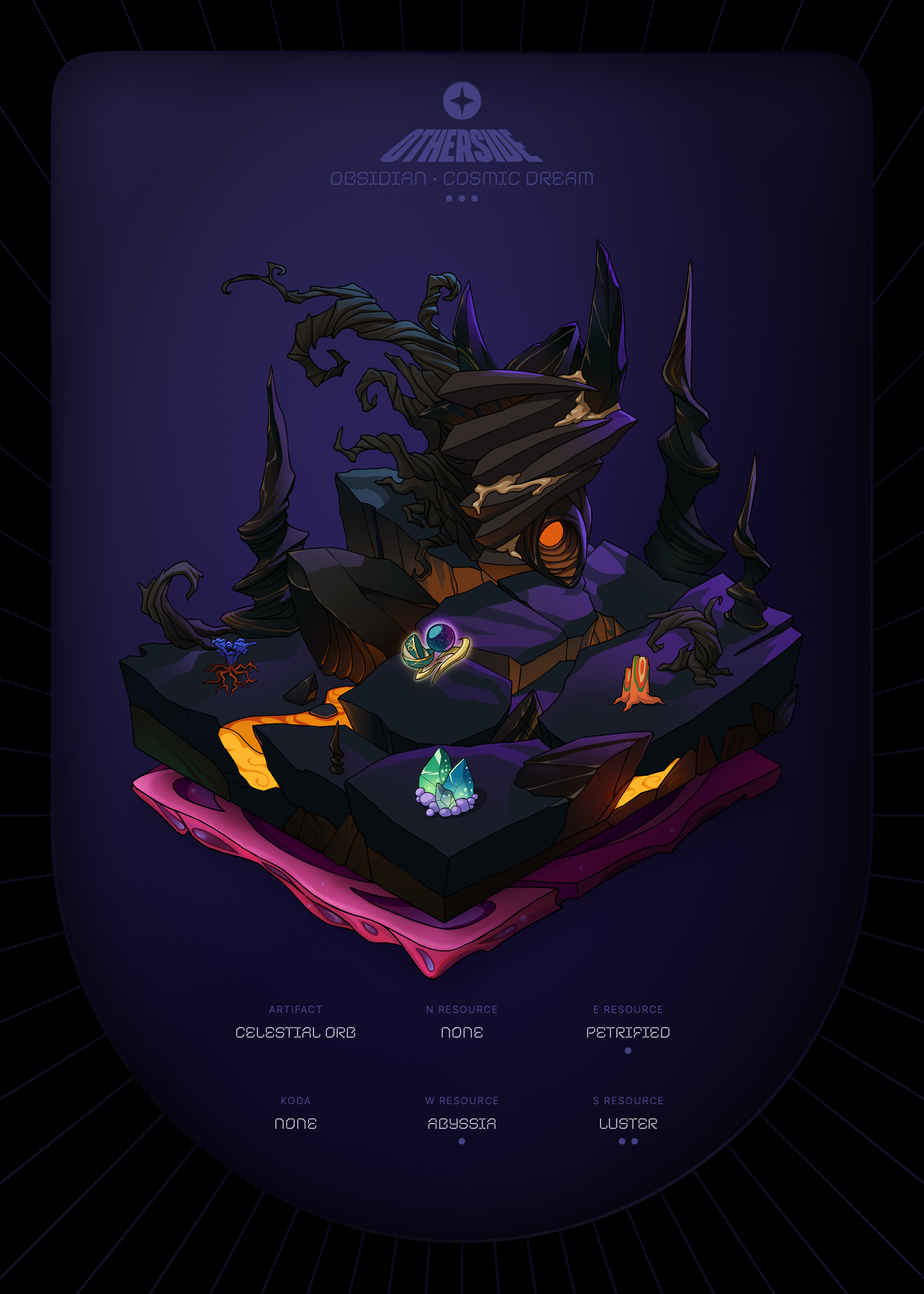 Otherdeed #93142 — Obsidian