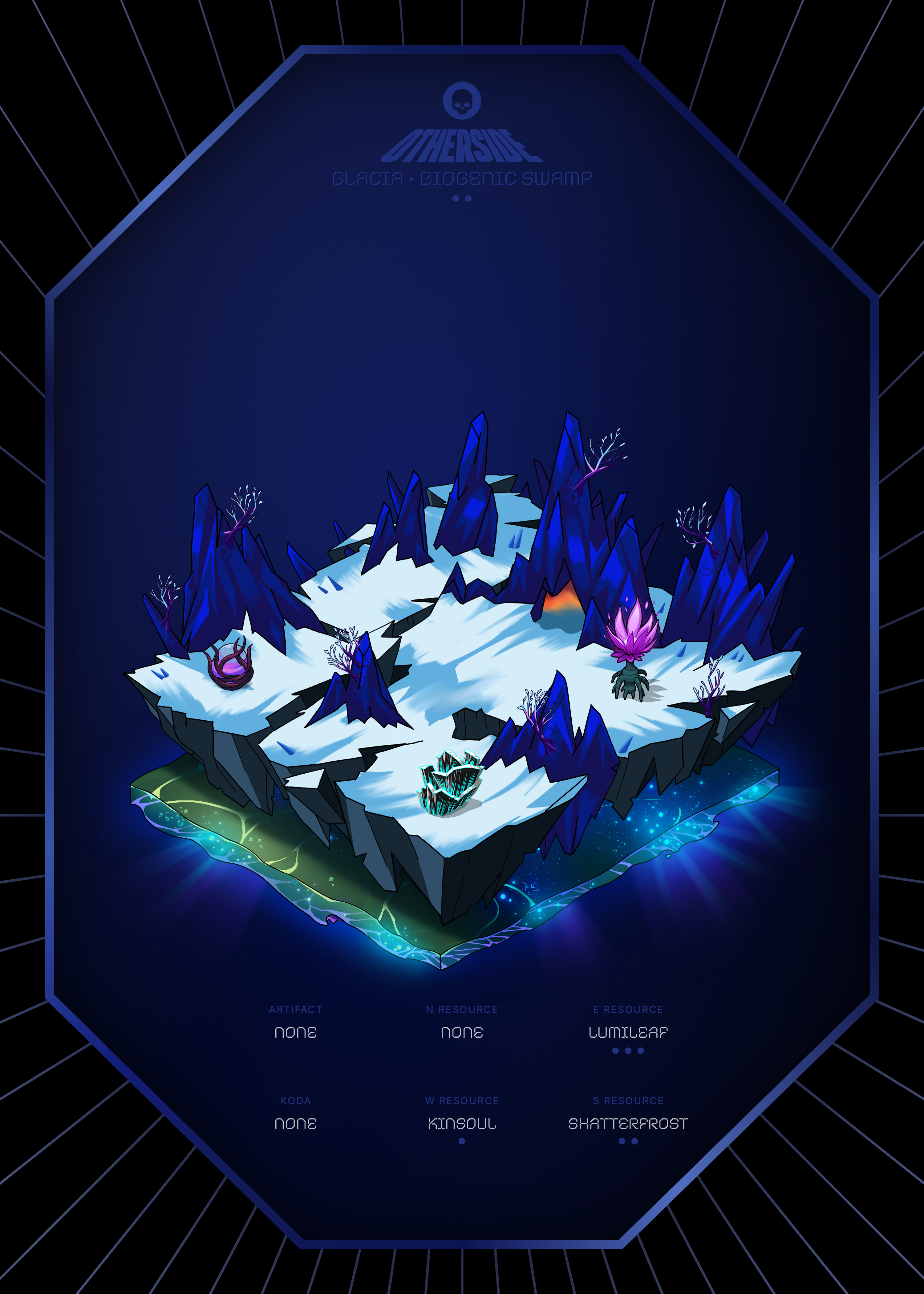 Otherdeed #3474 — Glacia