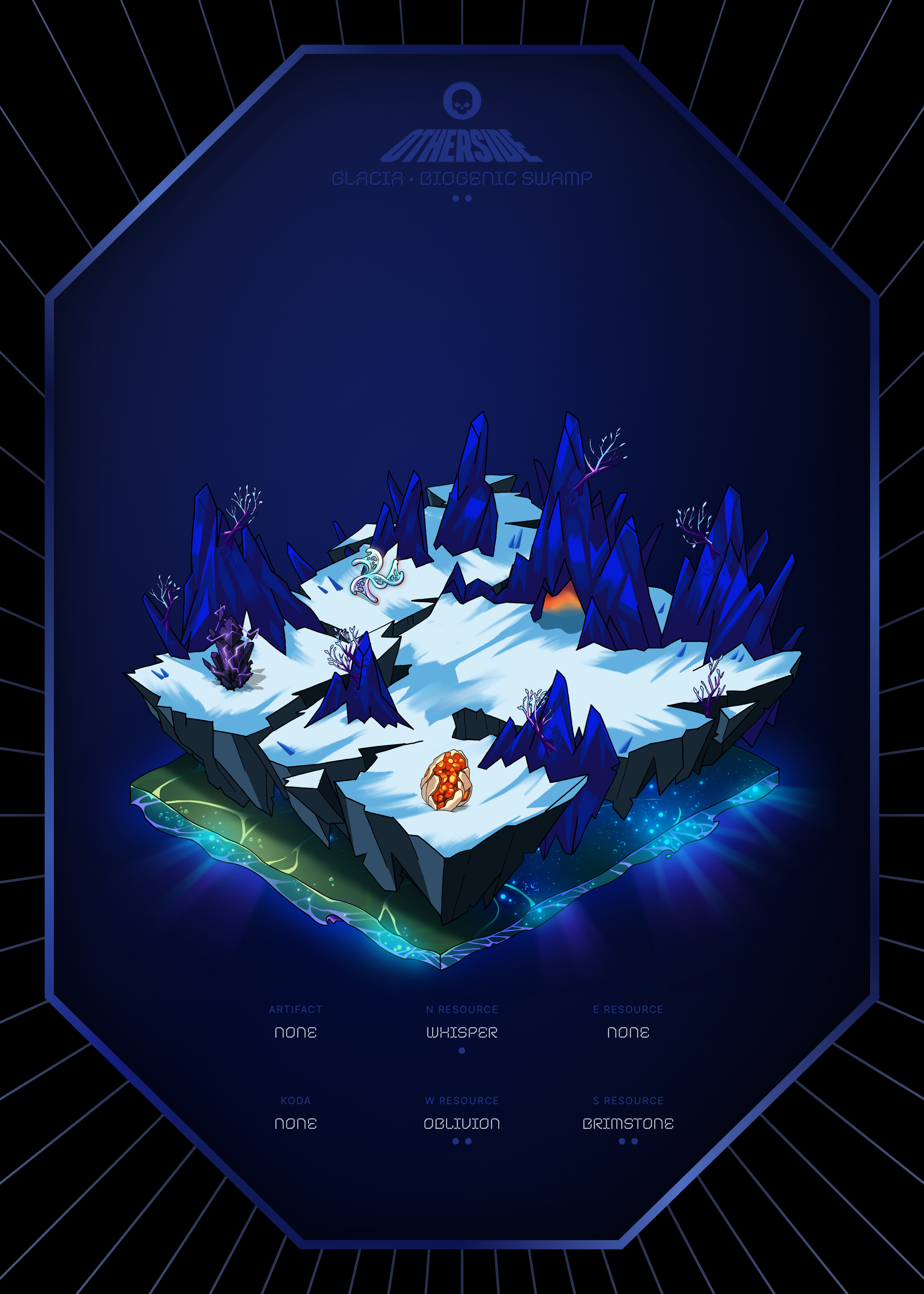 Otherdeed #842 — Glacia