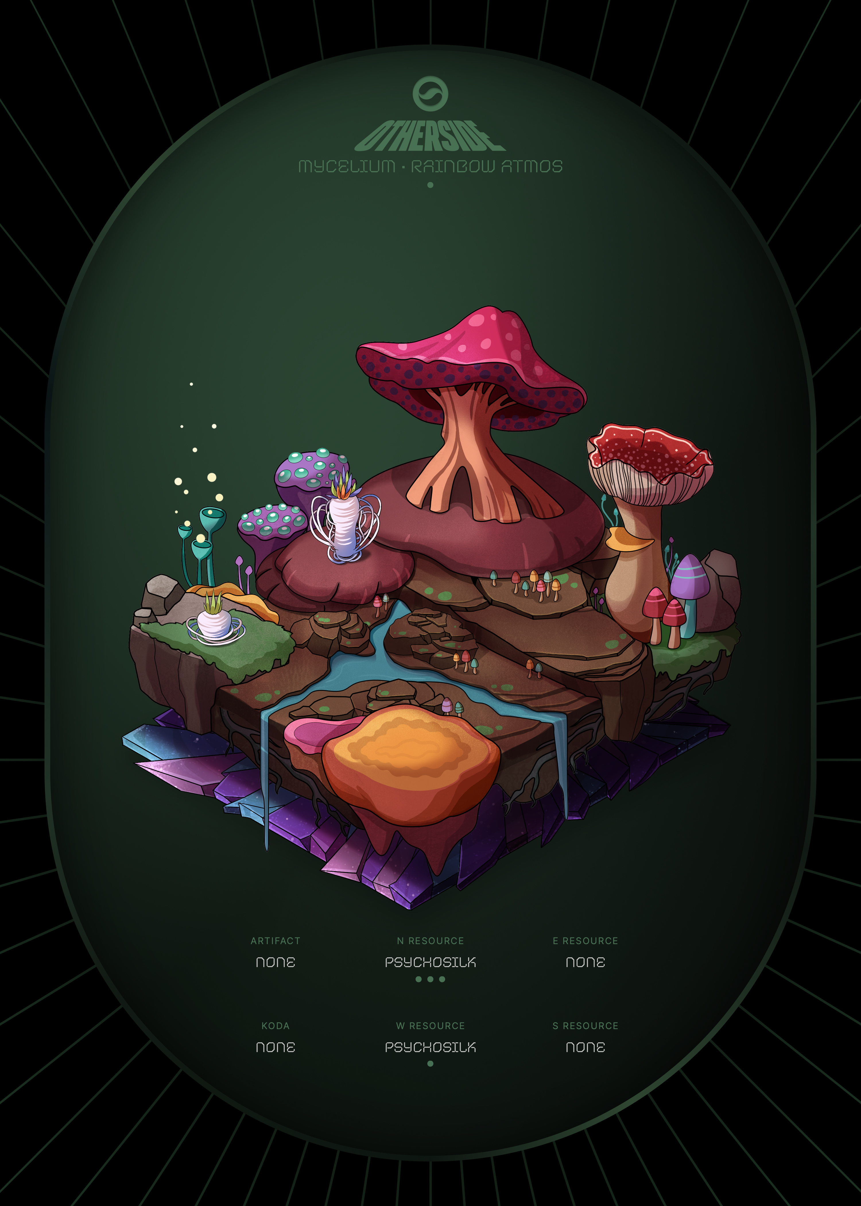 Otherdeed #73448 — Mycelium
