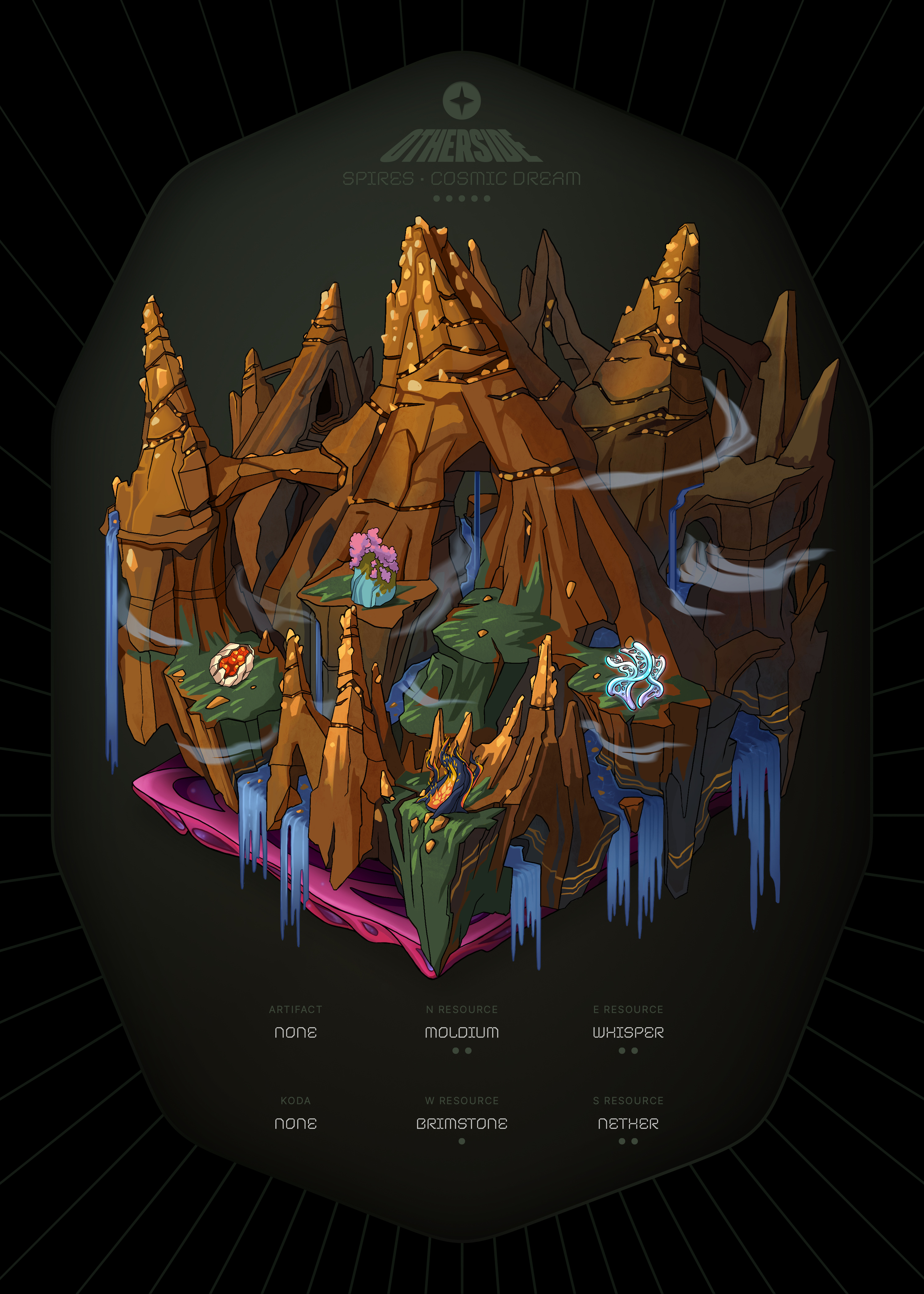 Otherdeed #92771 — Spires