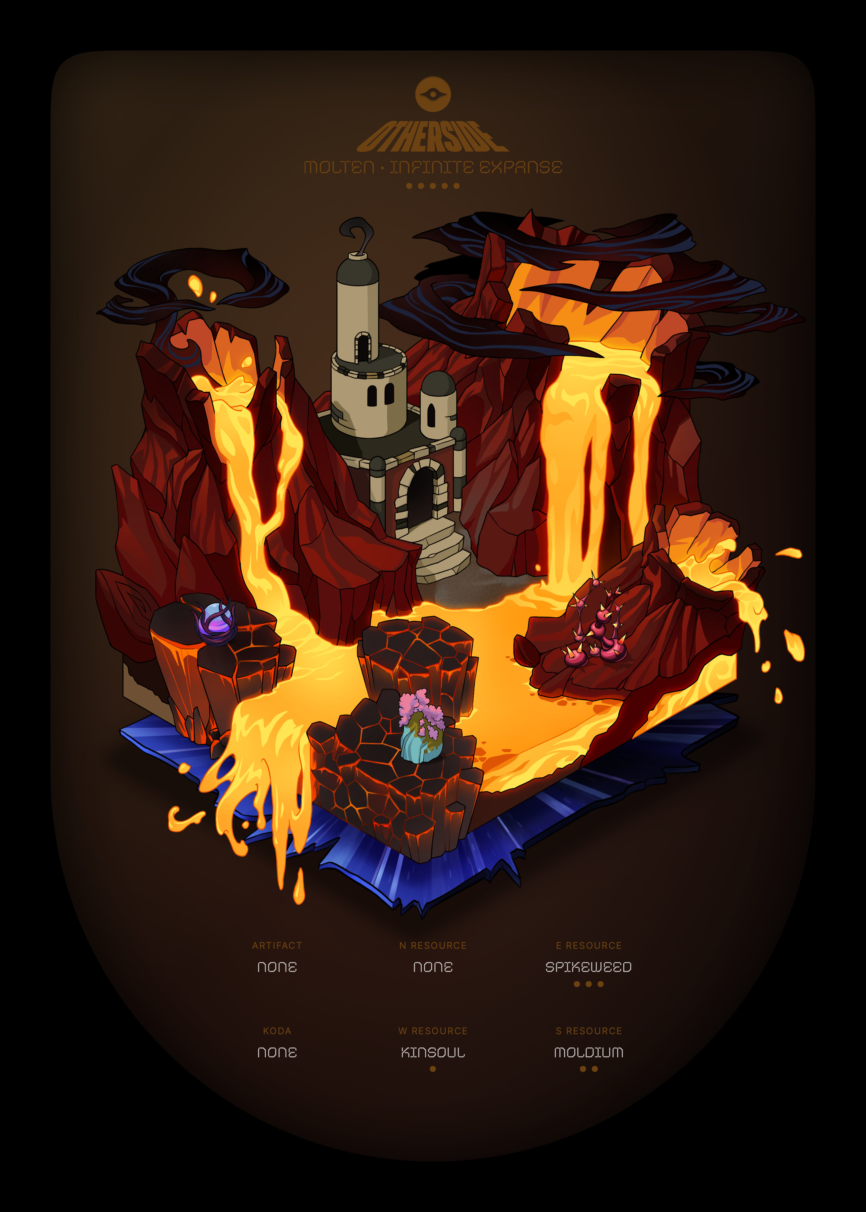 Otherdeed #64396 — Molten