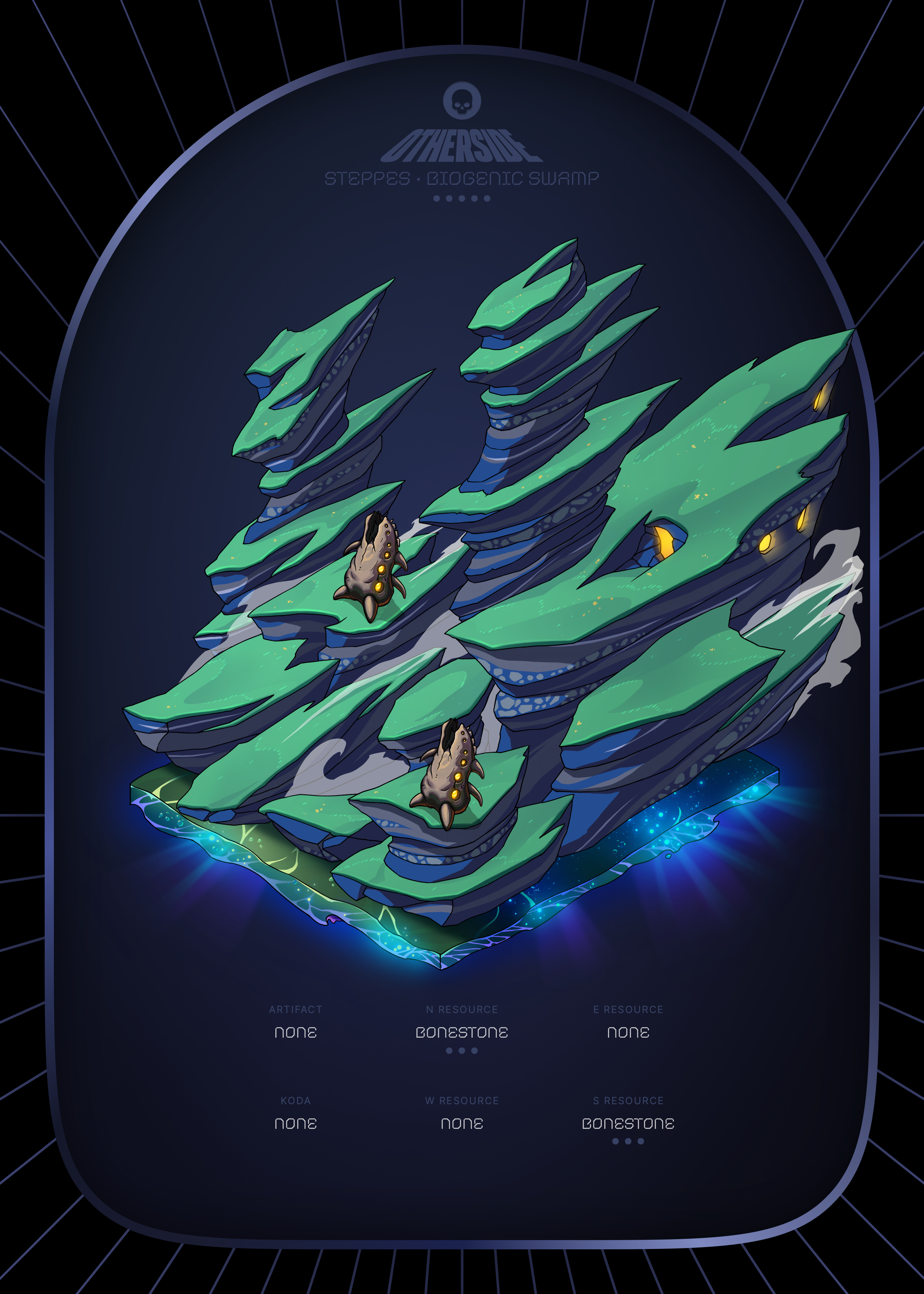 Otherdeed #7899 — Steppes
