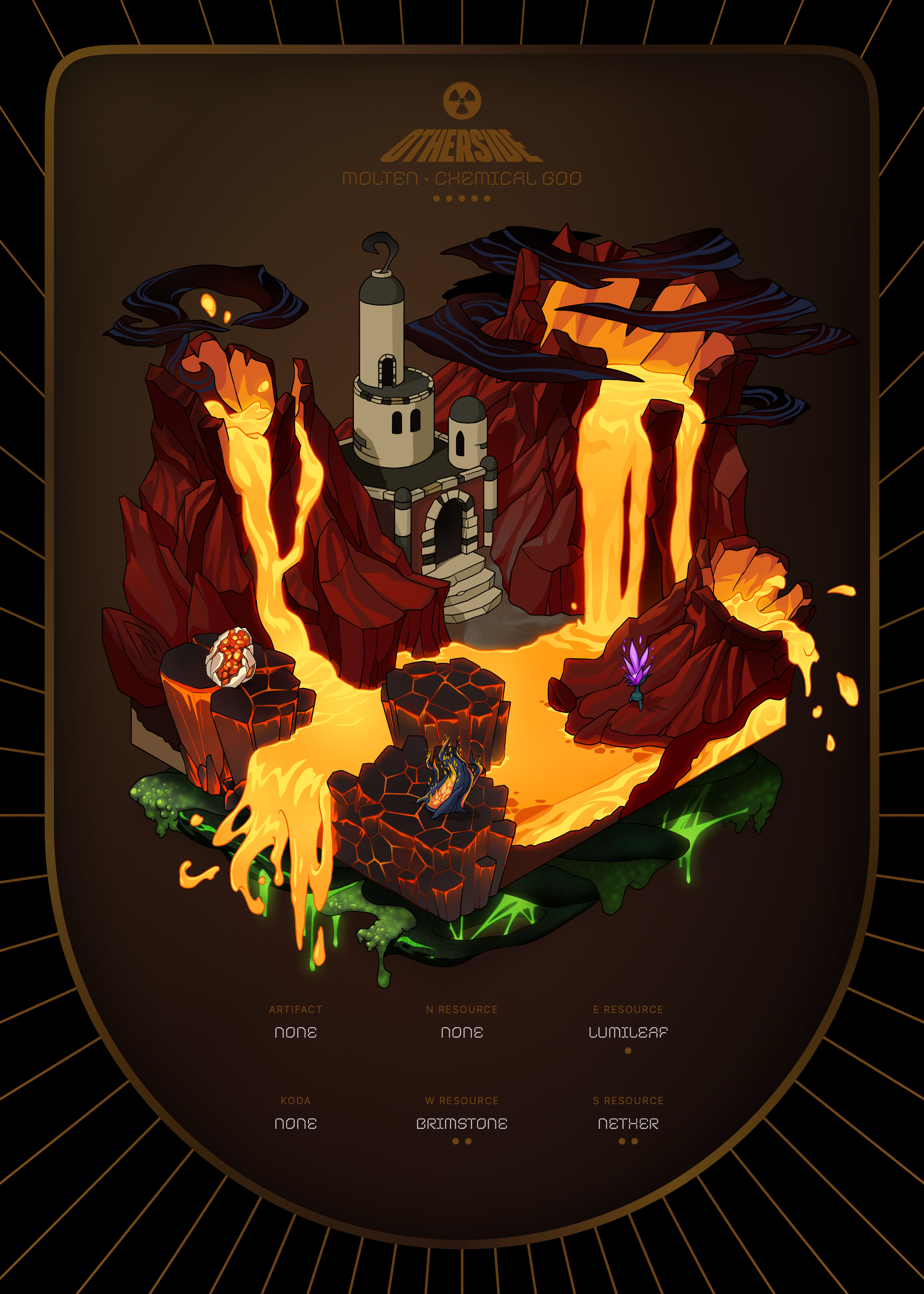 Otherdeed #11427 — Molten