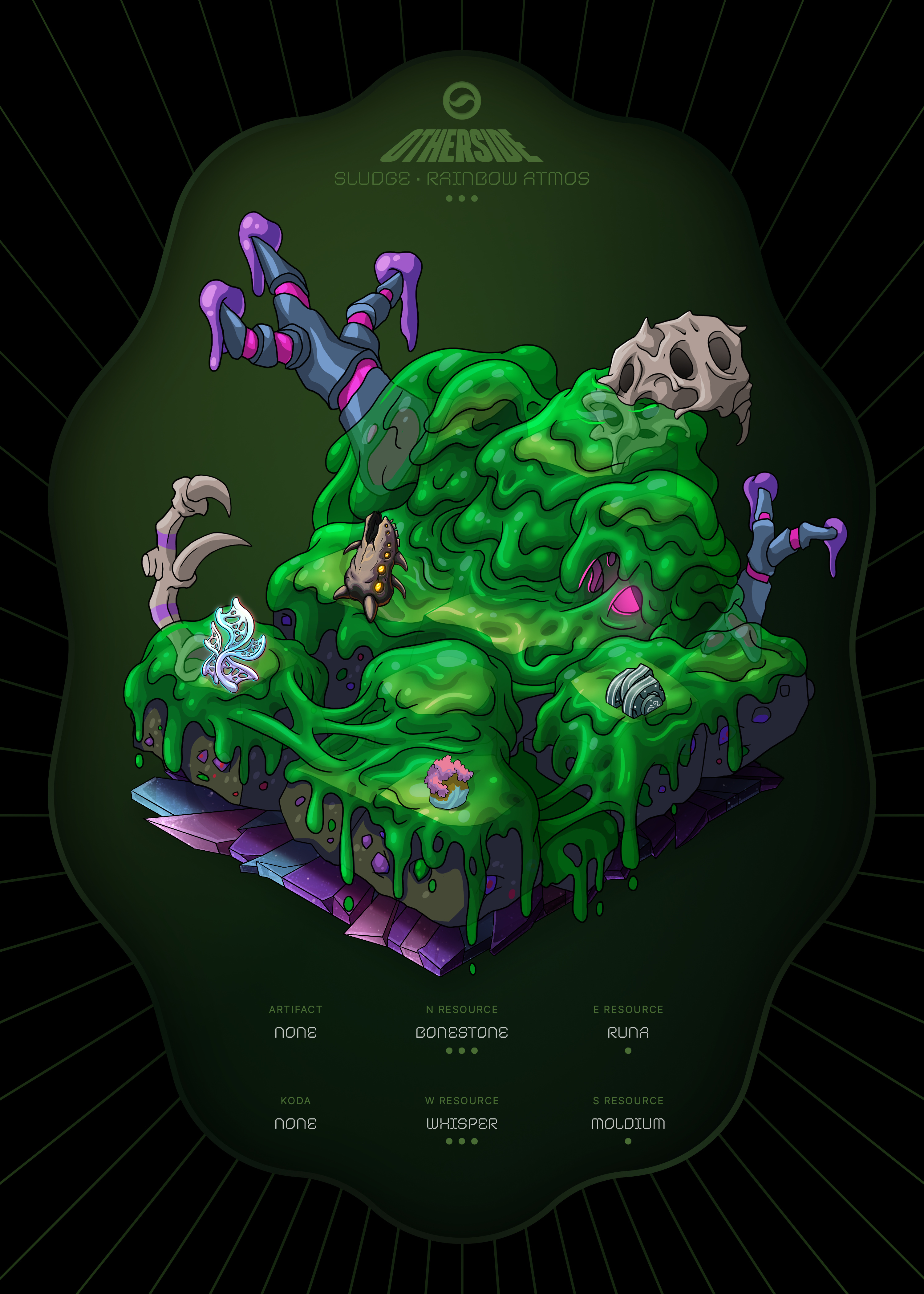 Otherdeed #78318 — Sludge