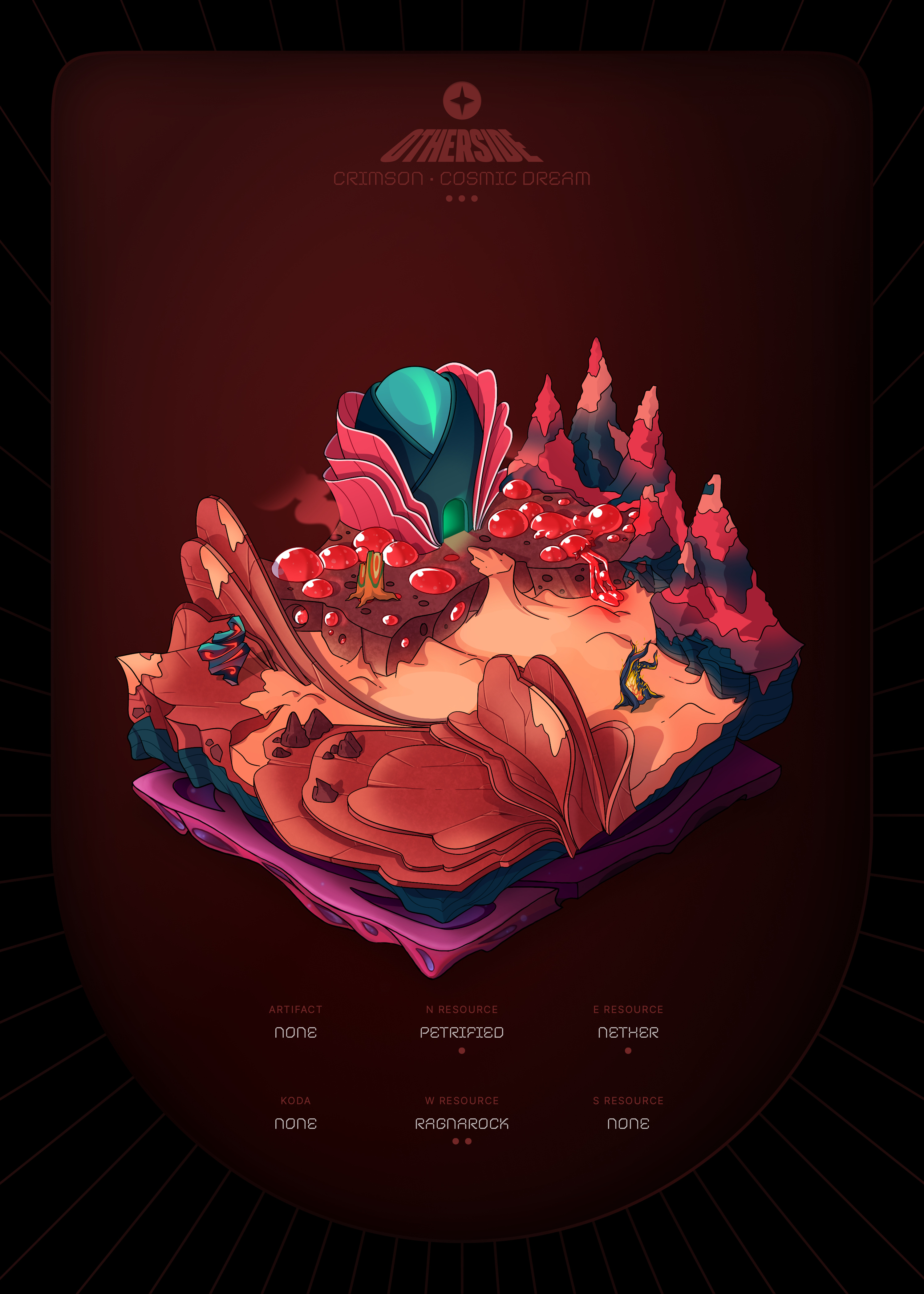 Otherdeed #97646 — Crimson