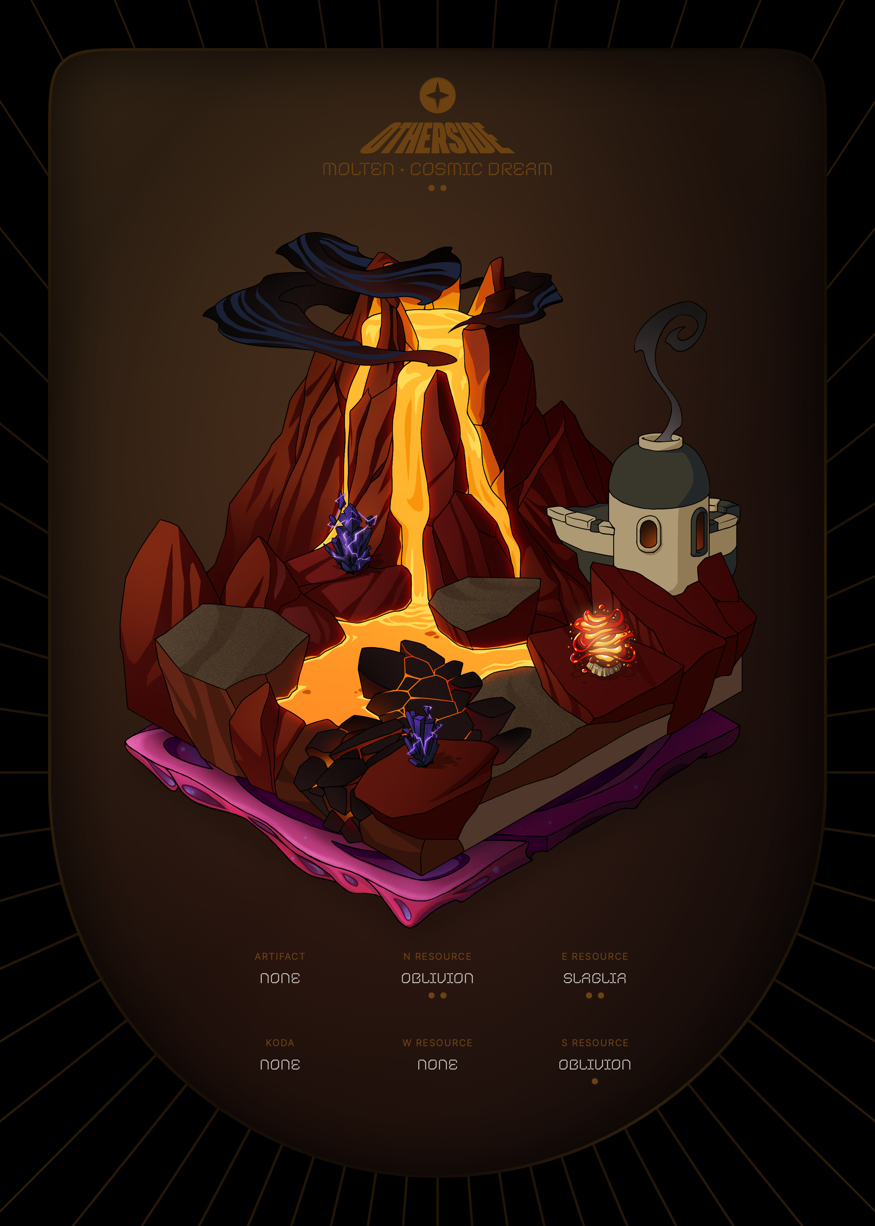Otherdeed #36658 — Molten