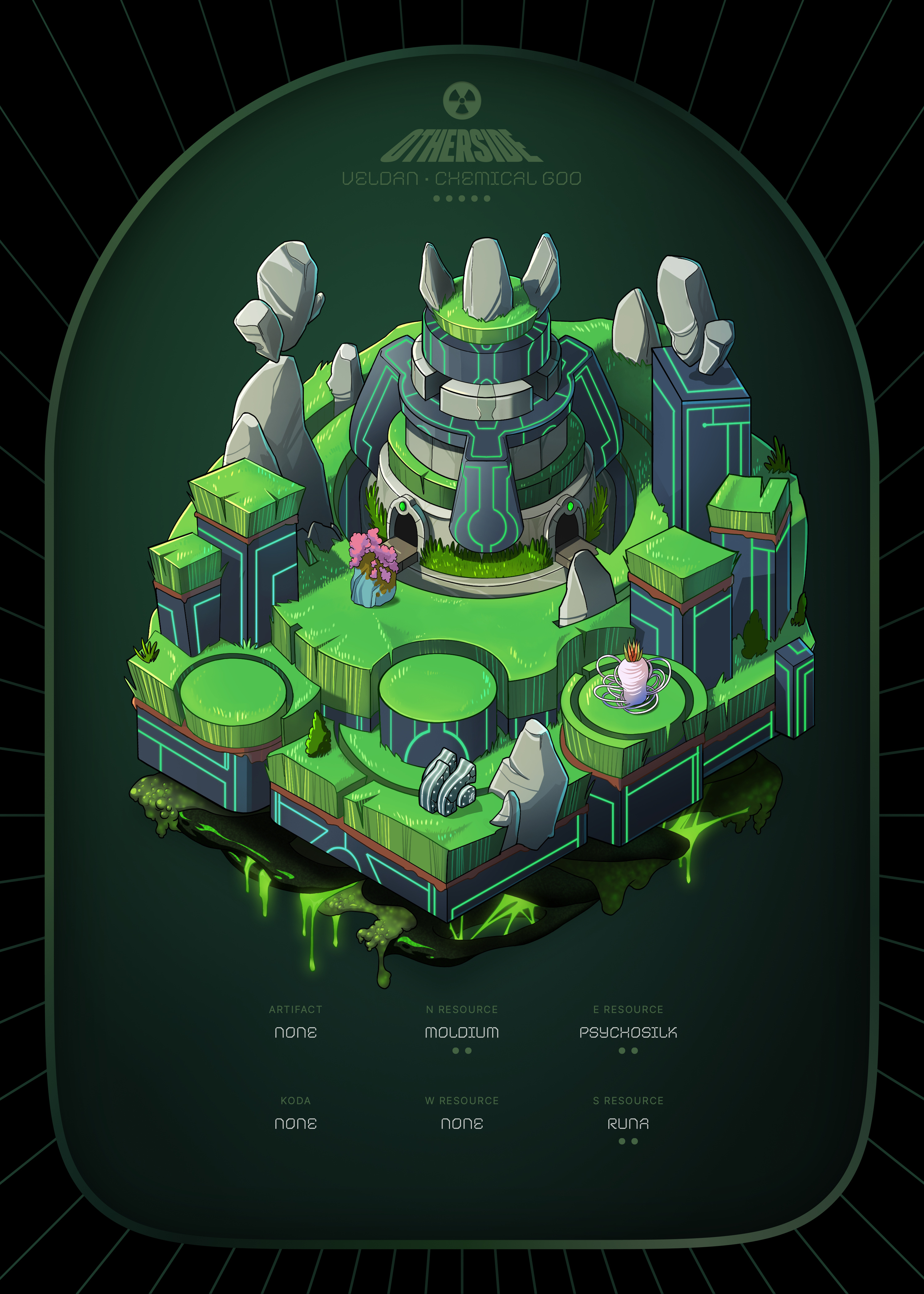 Otherdeed #10052 — Veldan