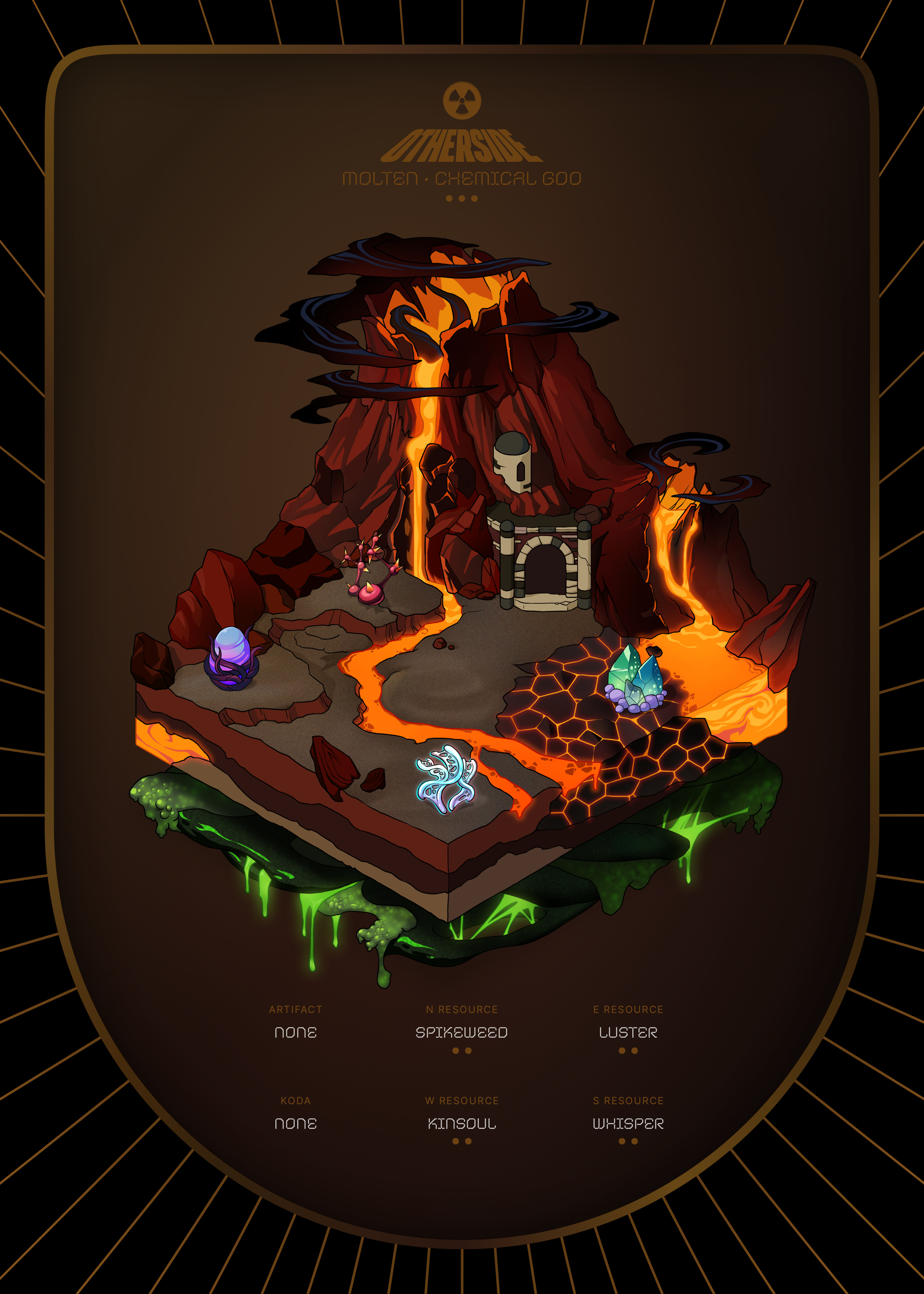 Otherdeed #16311 — Molten