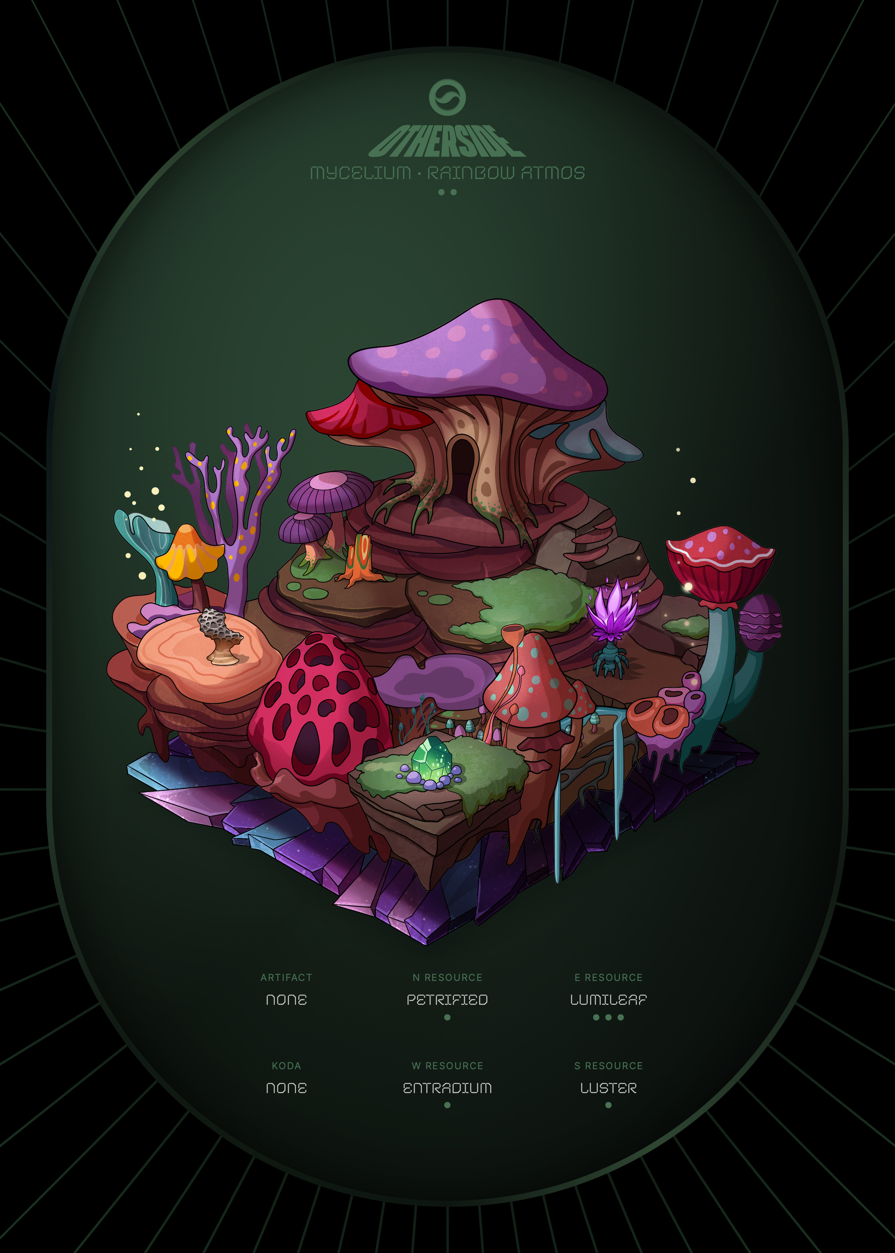 Otherdeed #70514 — Mycelium