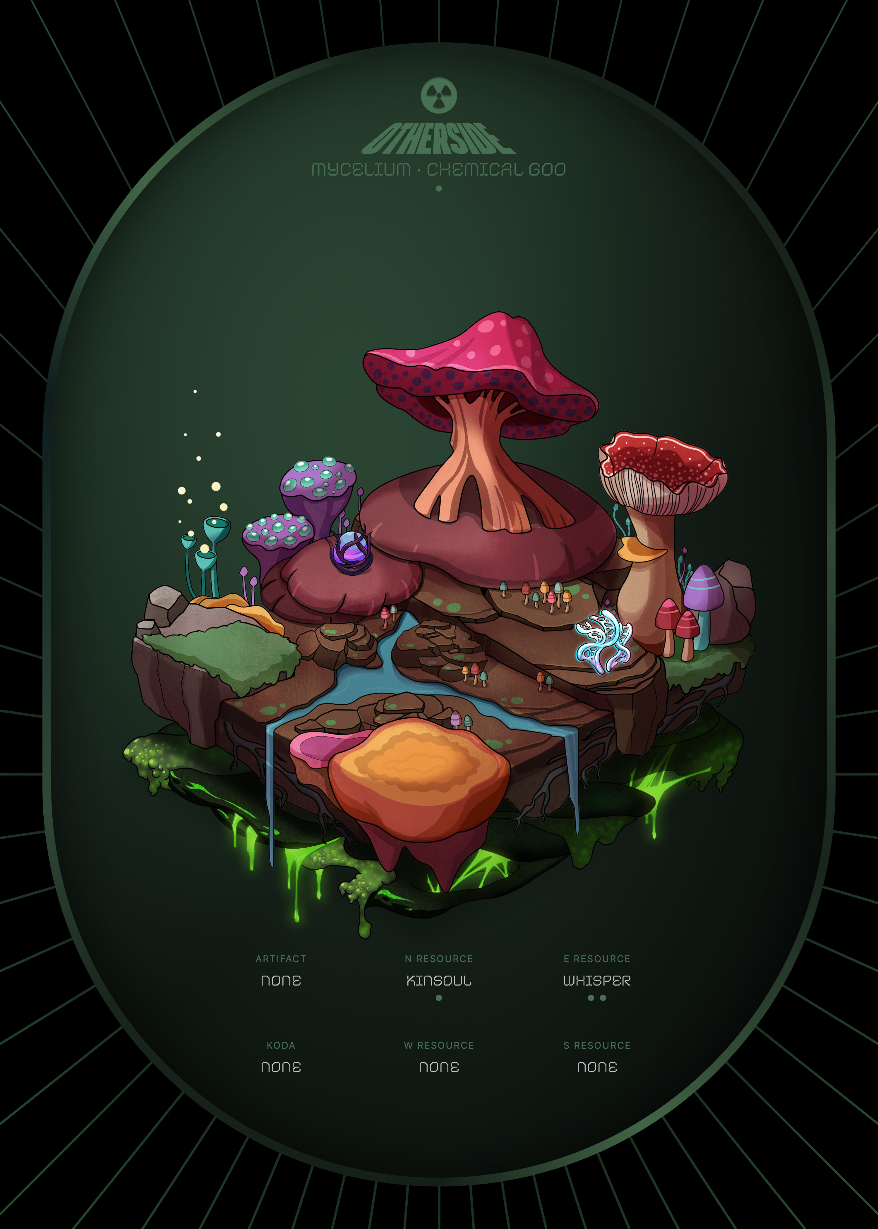 Otherdeed #21677 — Mycelium