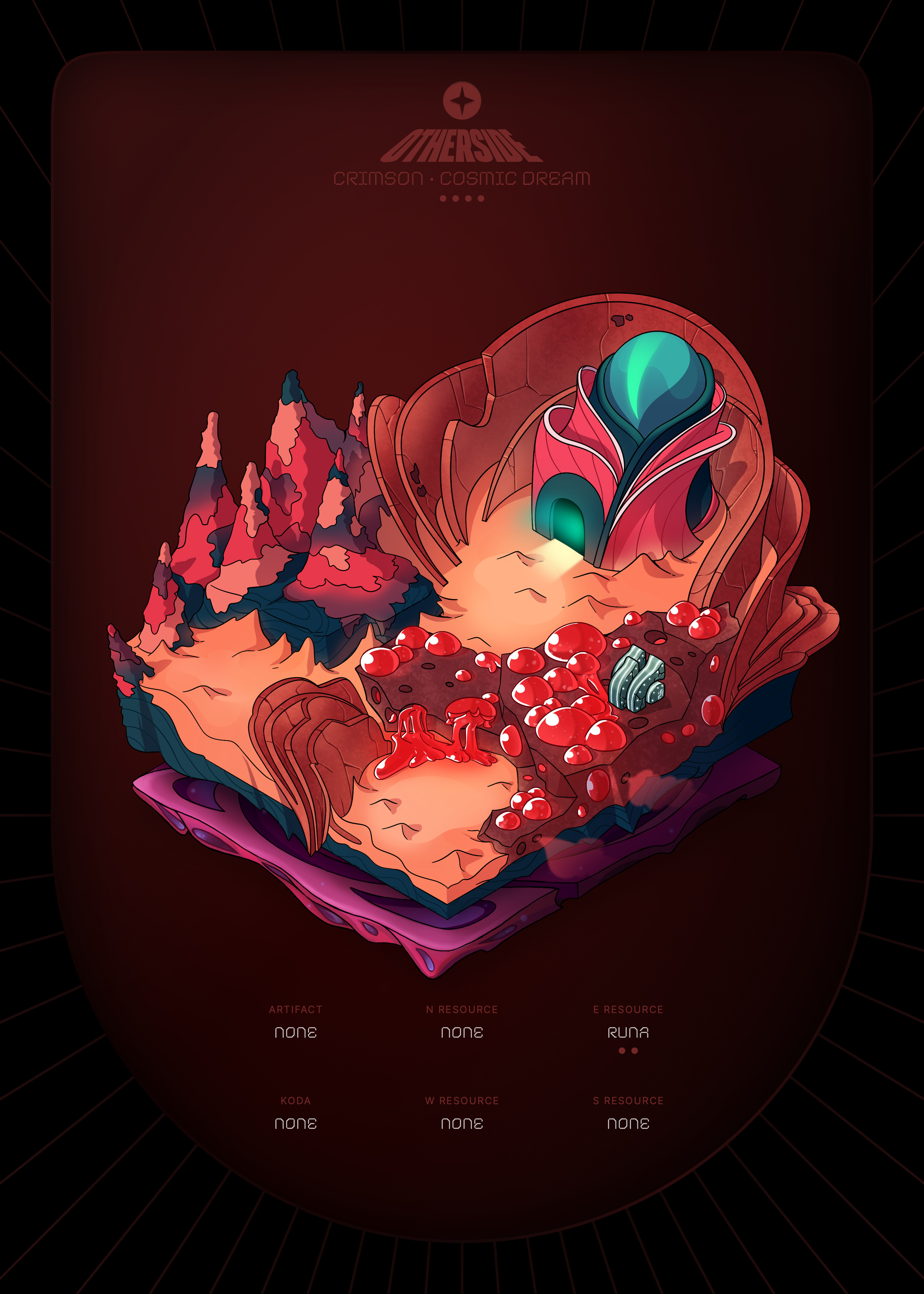 Otherdeed #90196 — Crimson