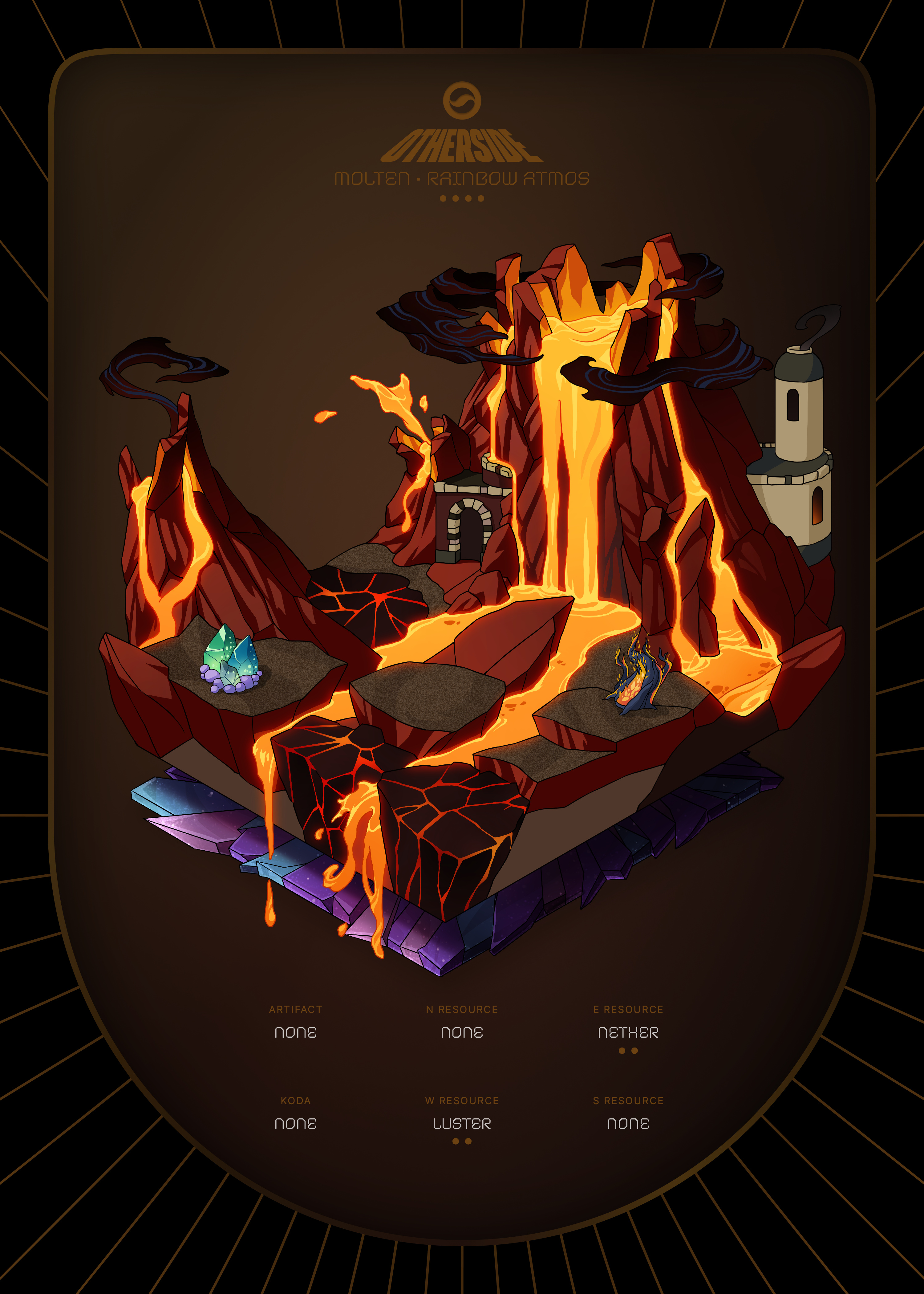 Otherdeed #65866 — Molten