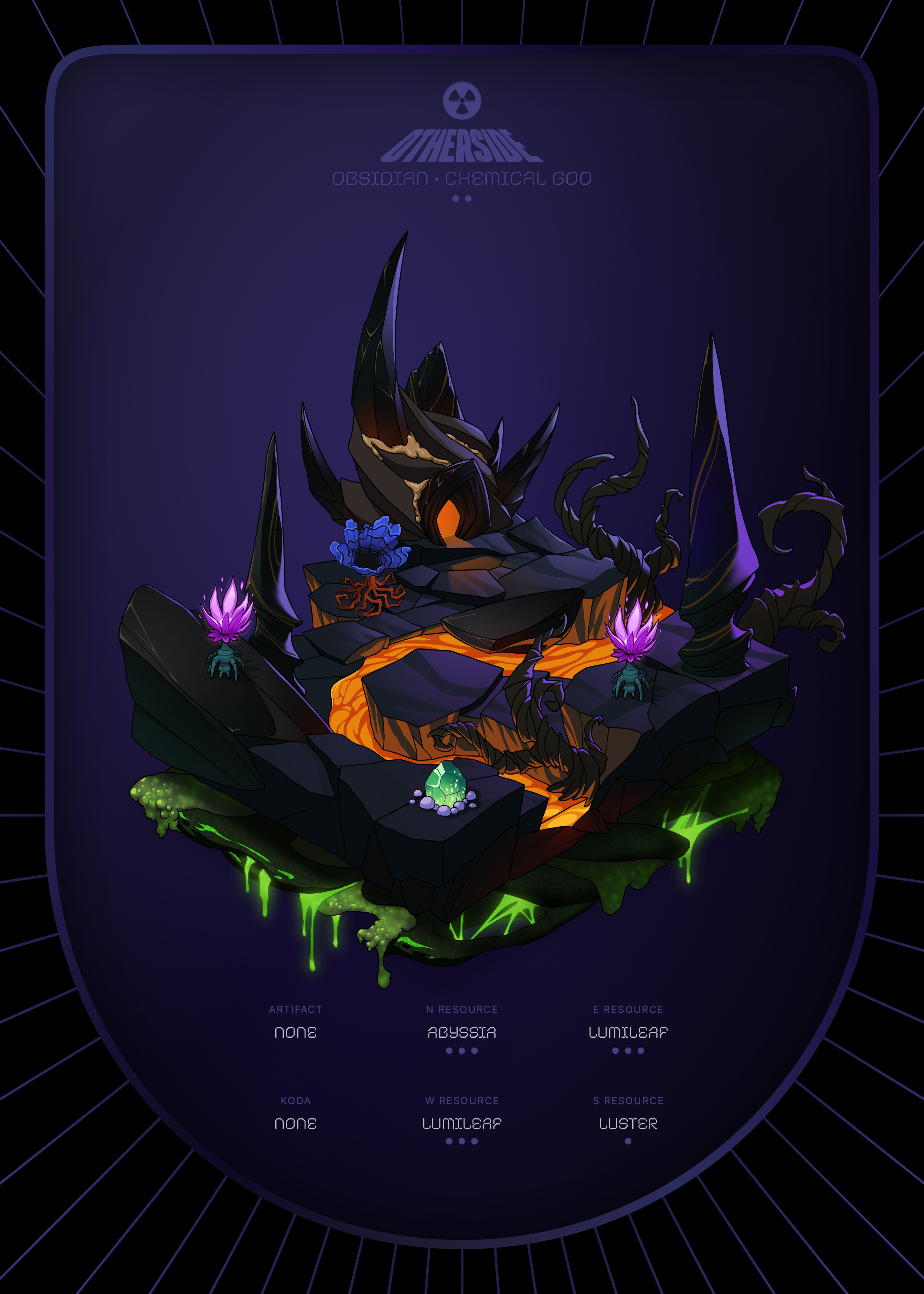Otherdeed #27800 — Obsidian