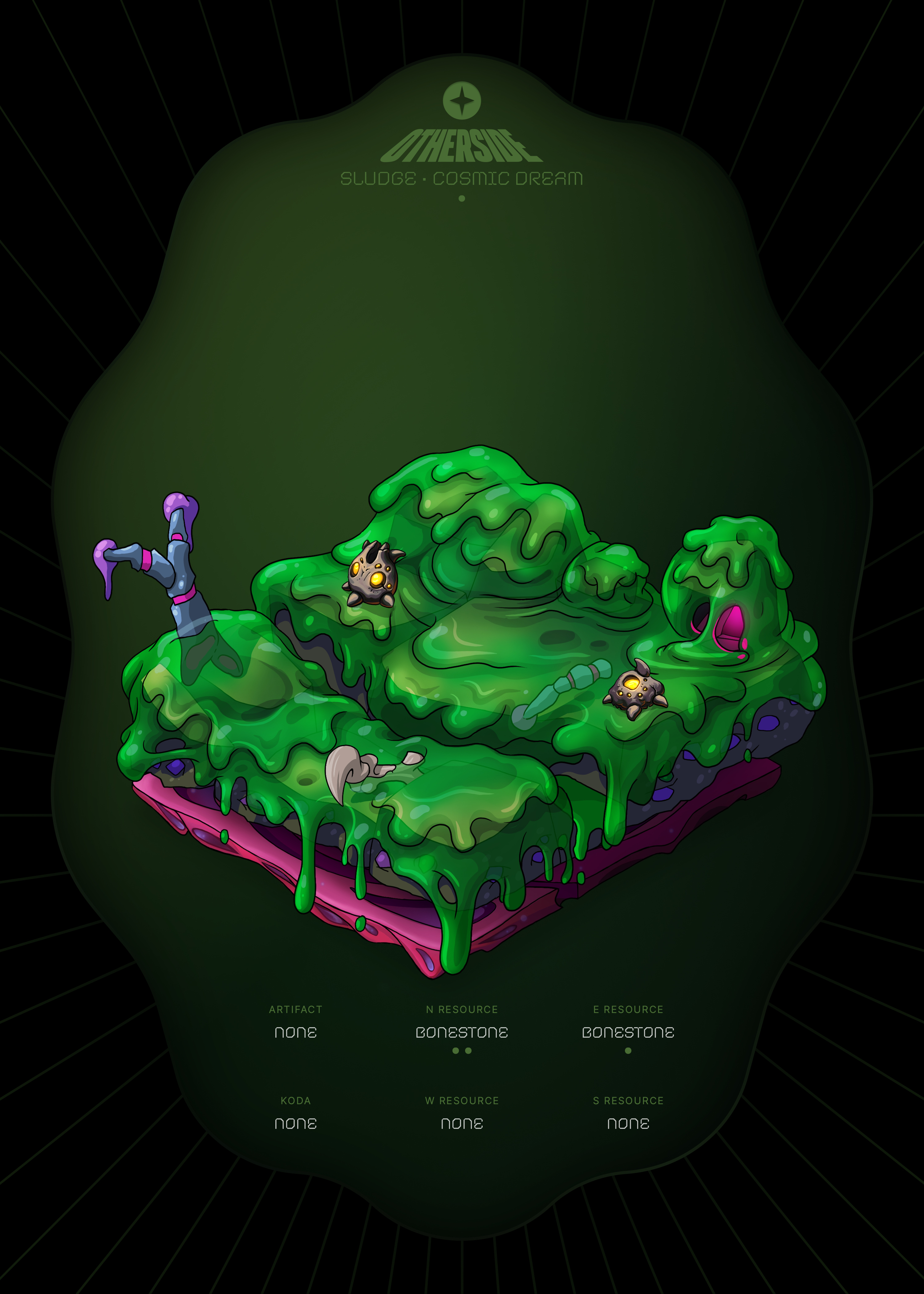Otherdeed #35409 — Sludge