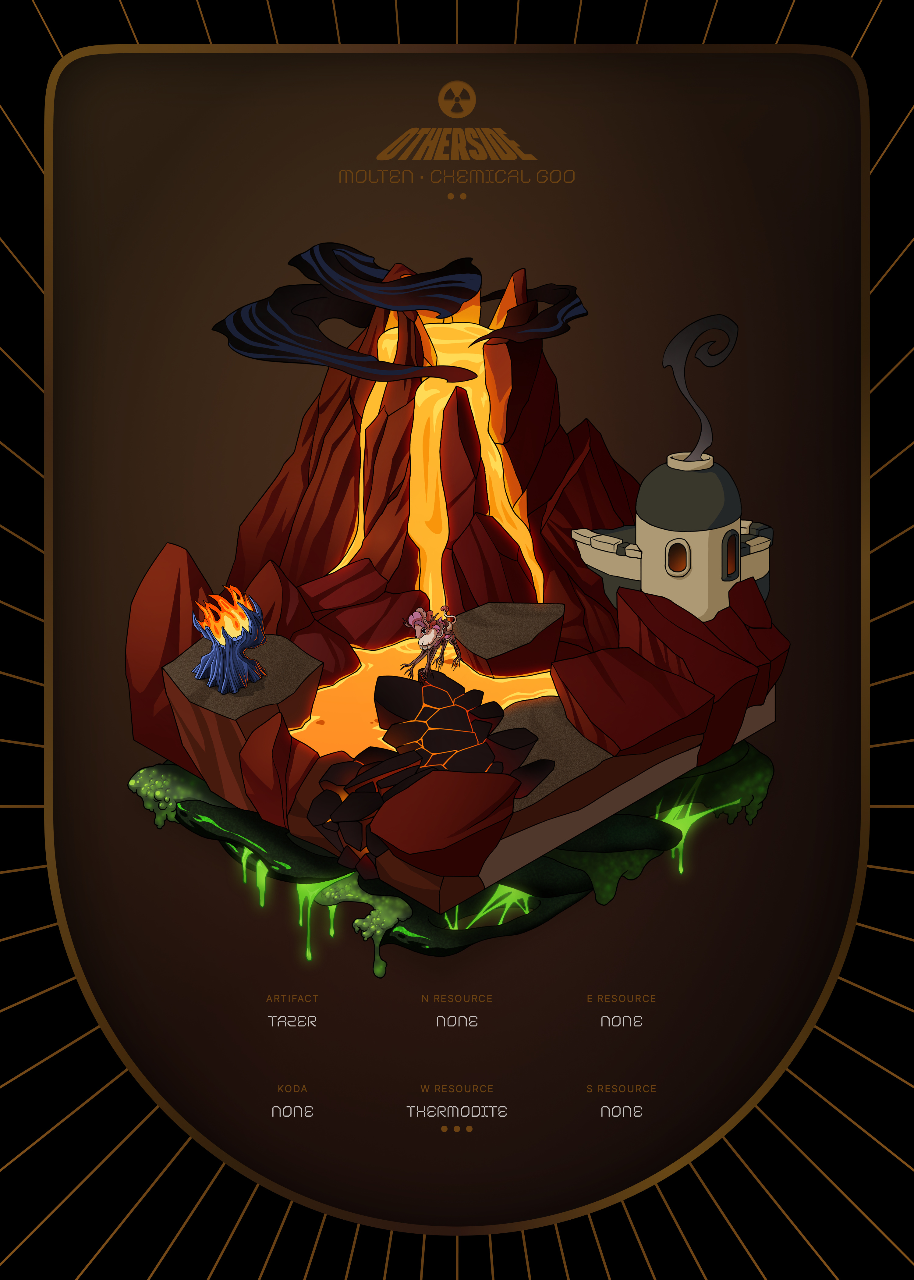 Otherdeed #12918 — Molten