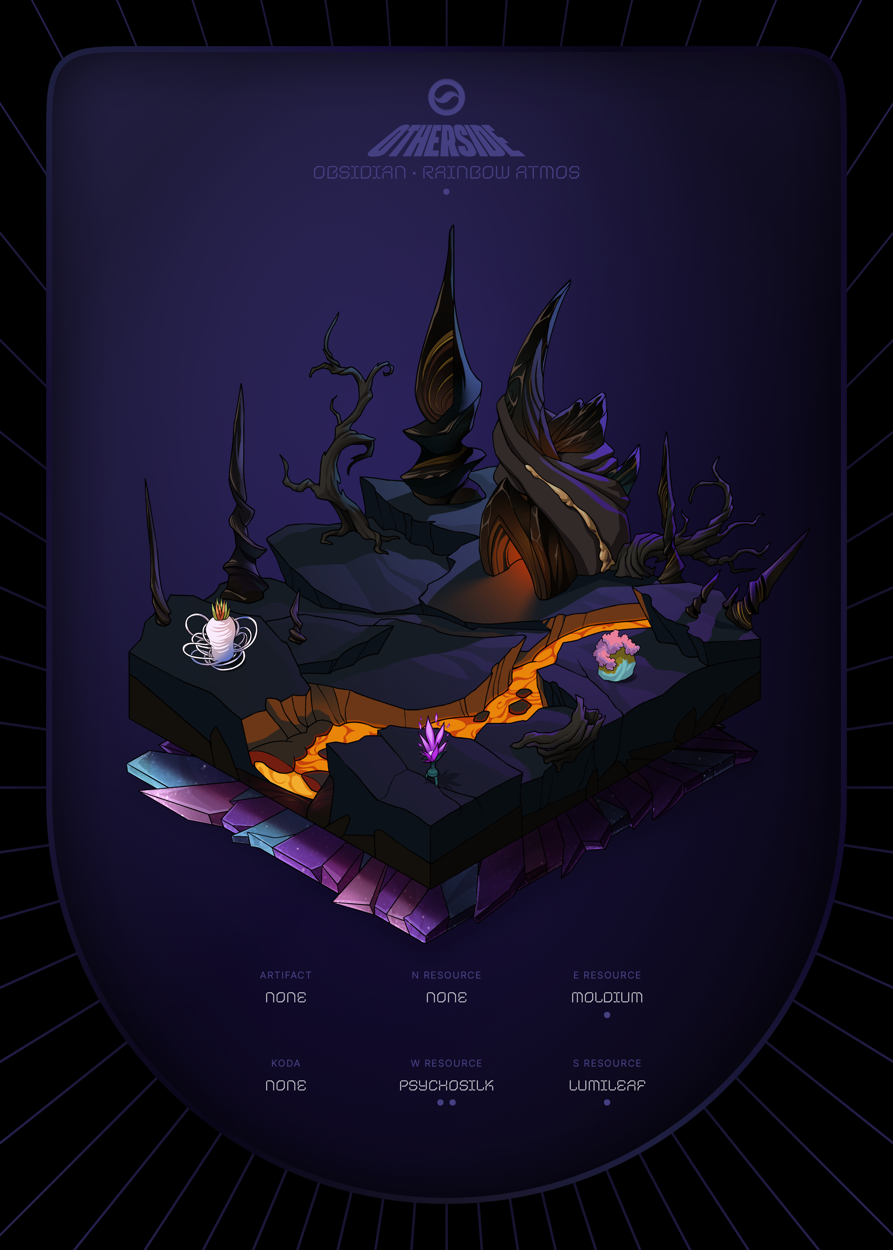 Otherdeed #77278 — Obsidian