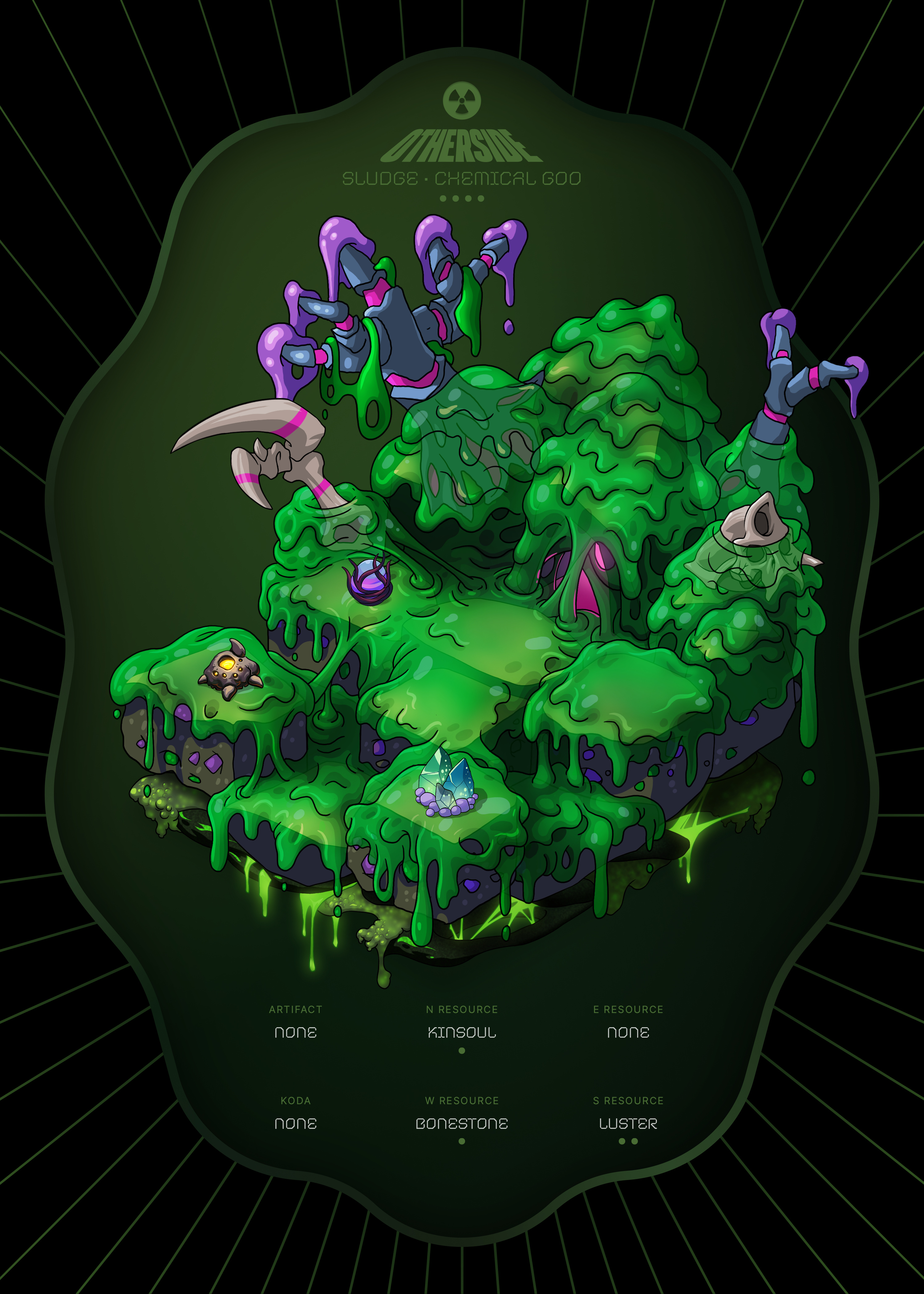 Otherdeed #26411 — Sludge
