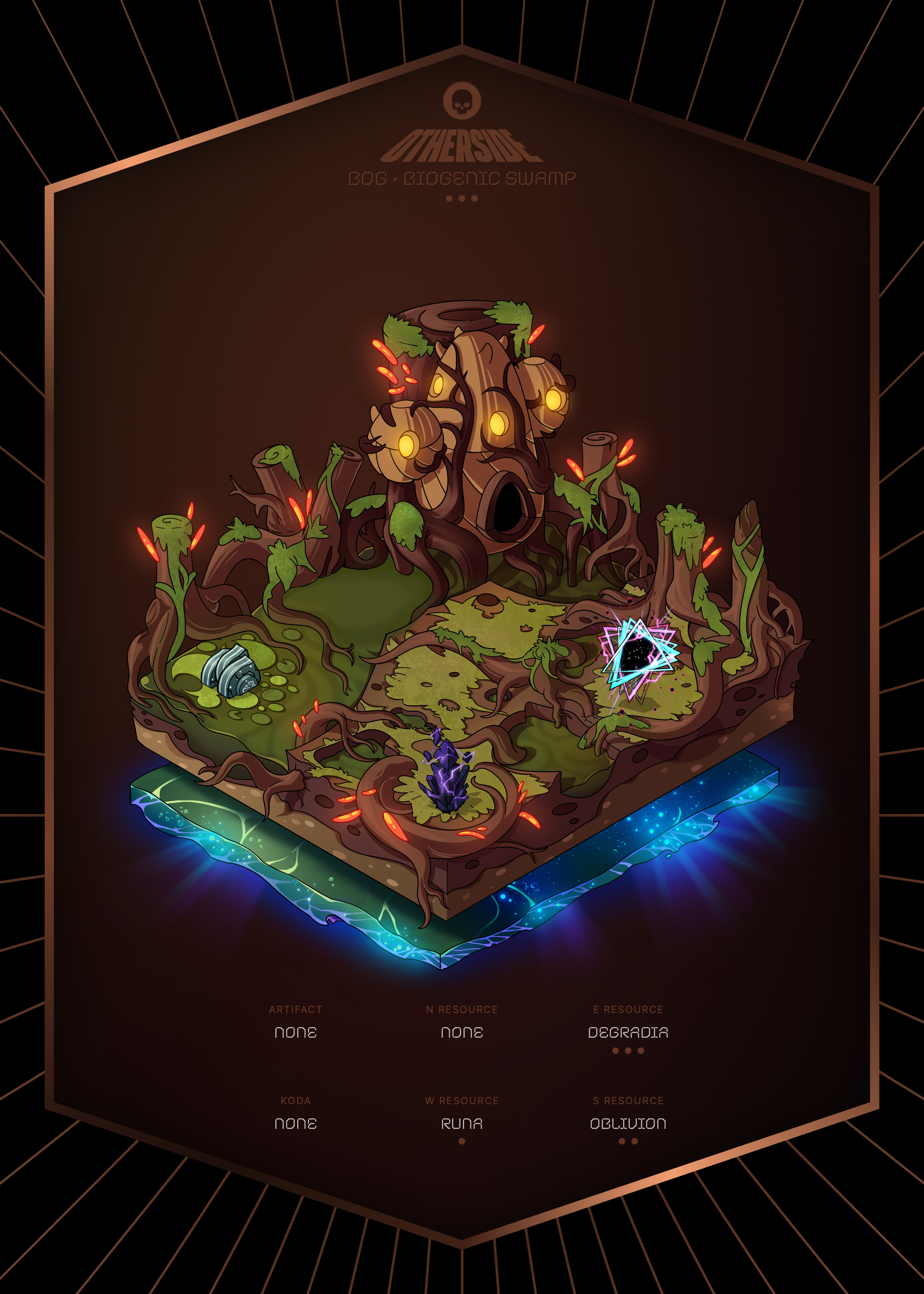 Otherdeed #4386 — Bog