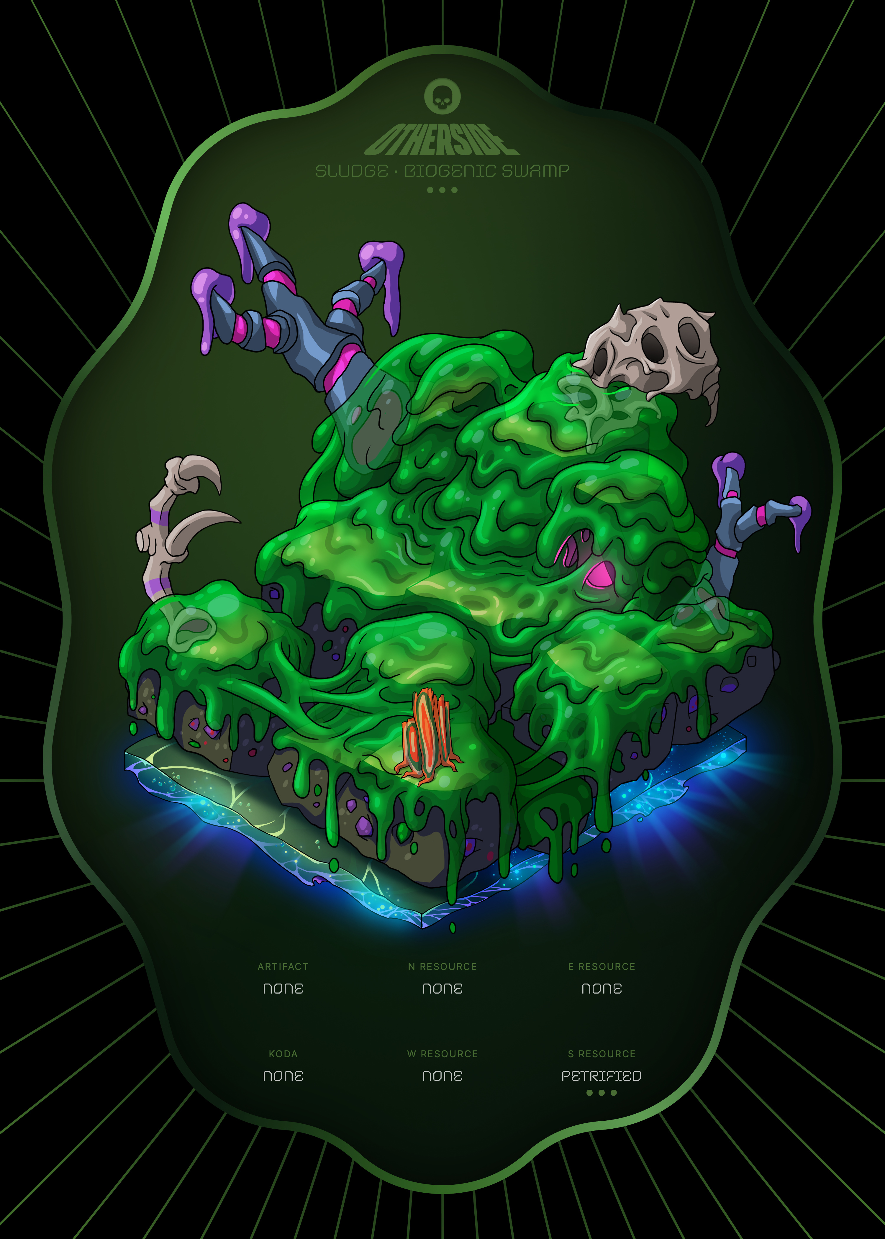 Otherdeed #6717 — Sludge