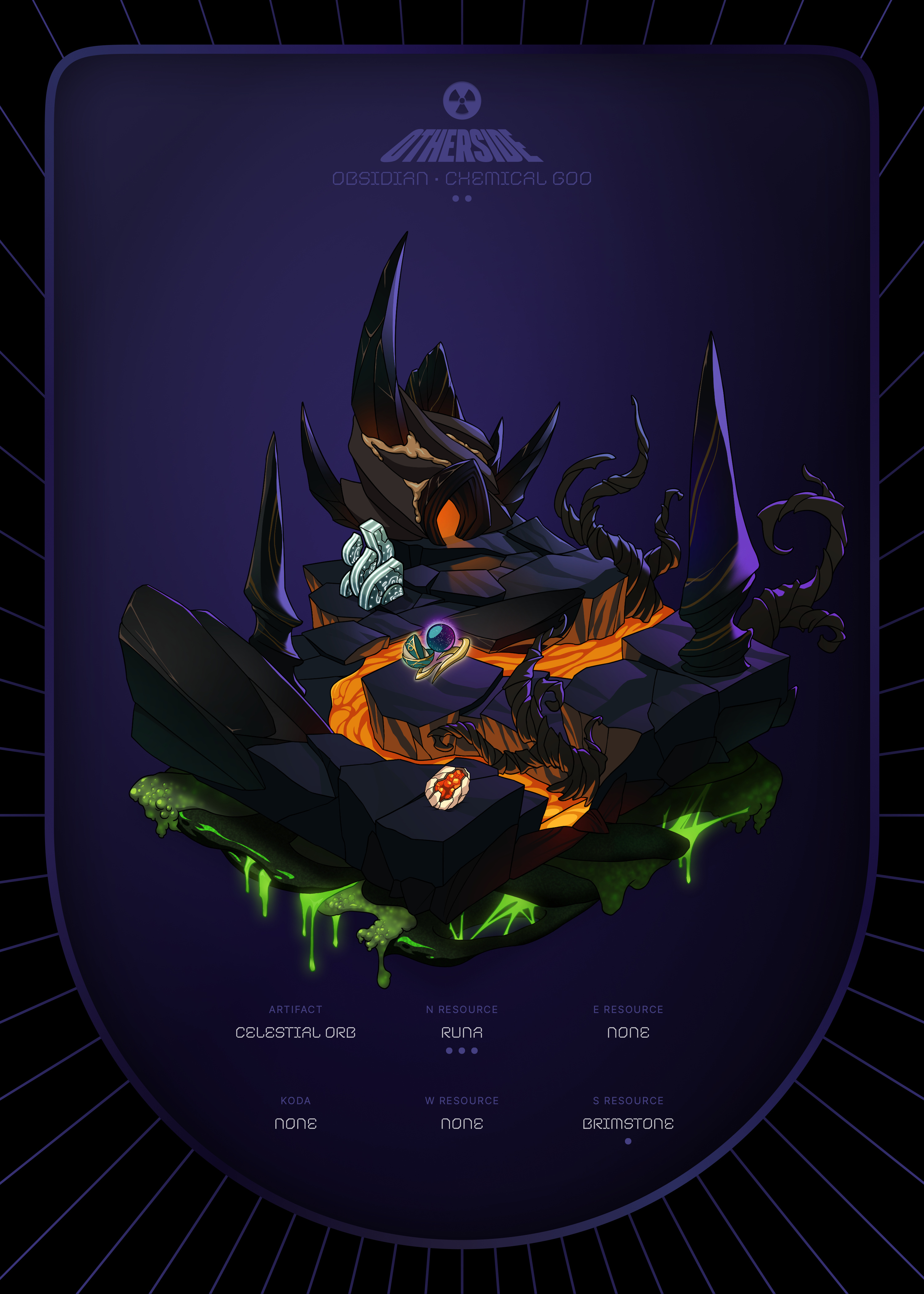 Otherdeed #28516 — Obsidian