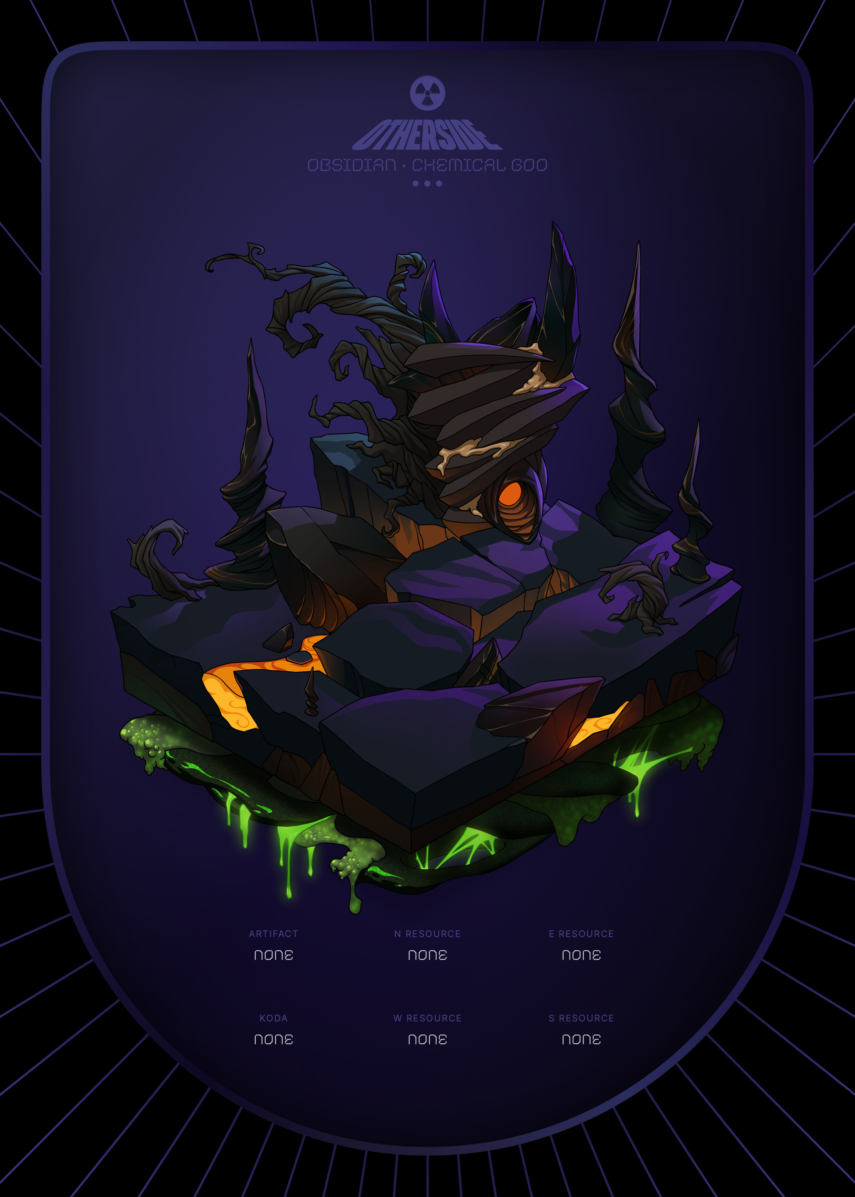 Otherdeed #23841 — Obsidian