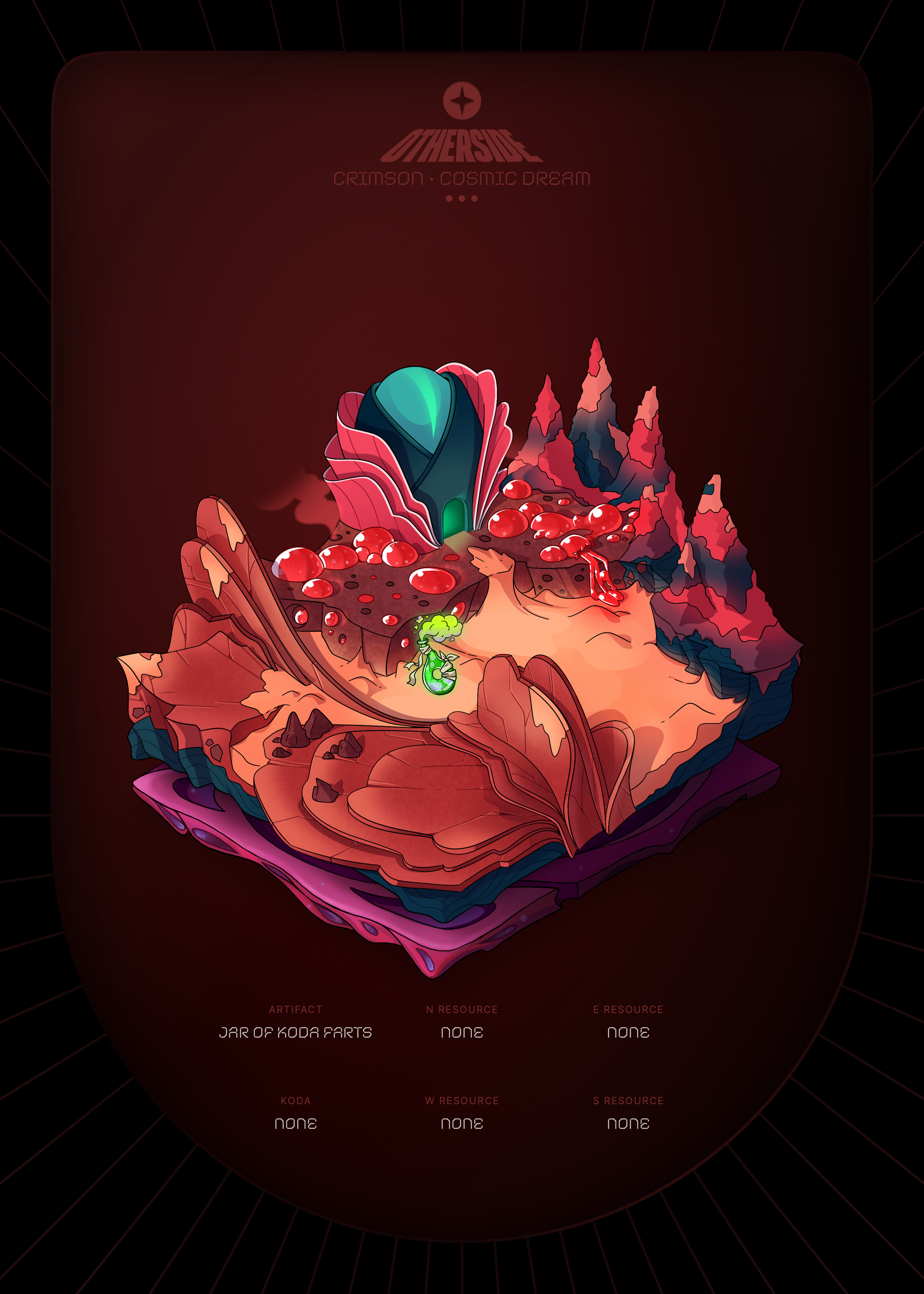 Otherdeed #97302 — Crimson