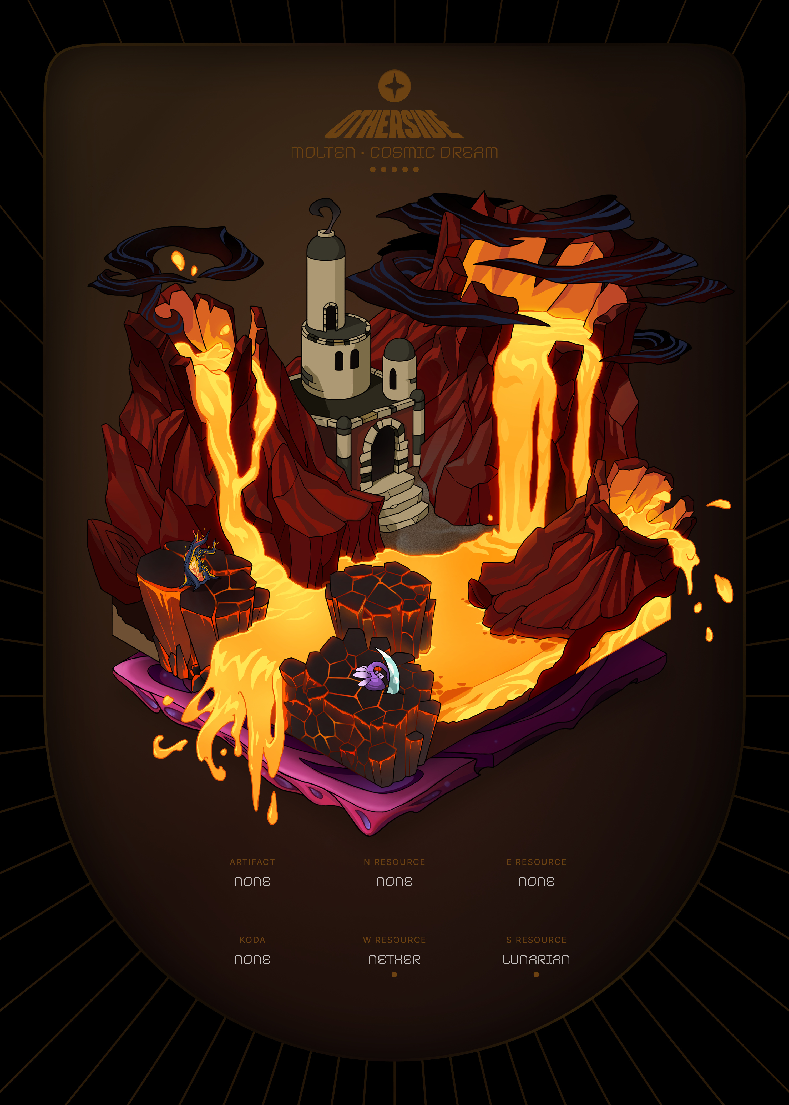 Otherdeed #38079 — Molten