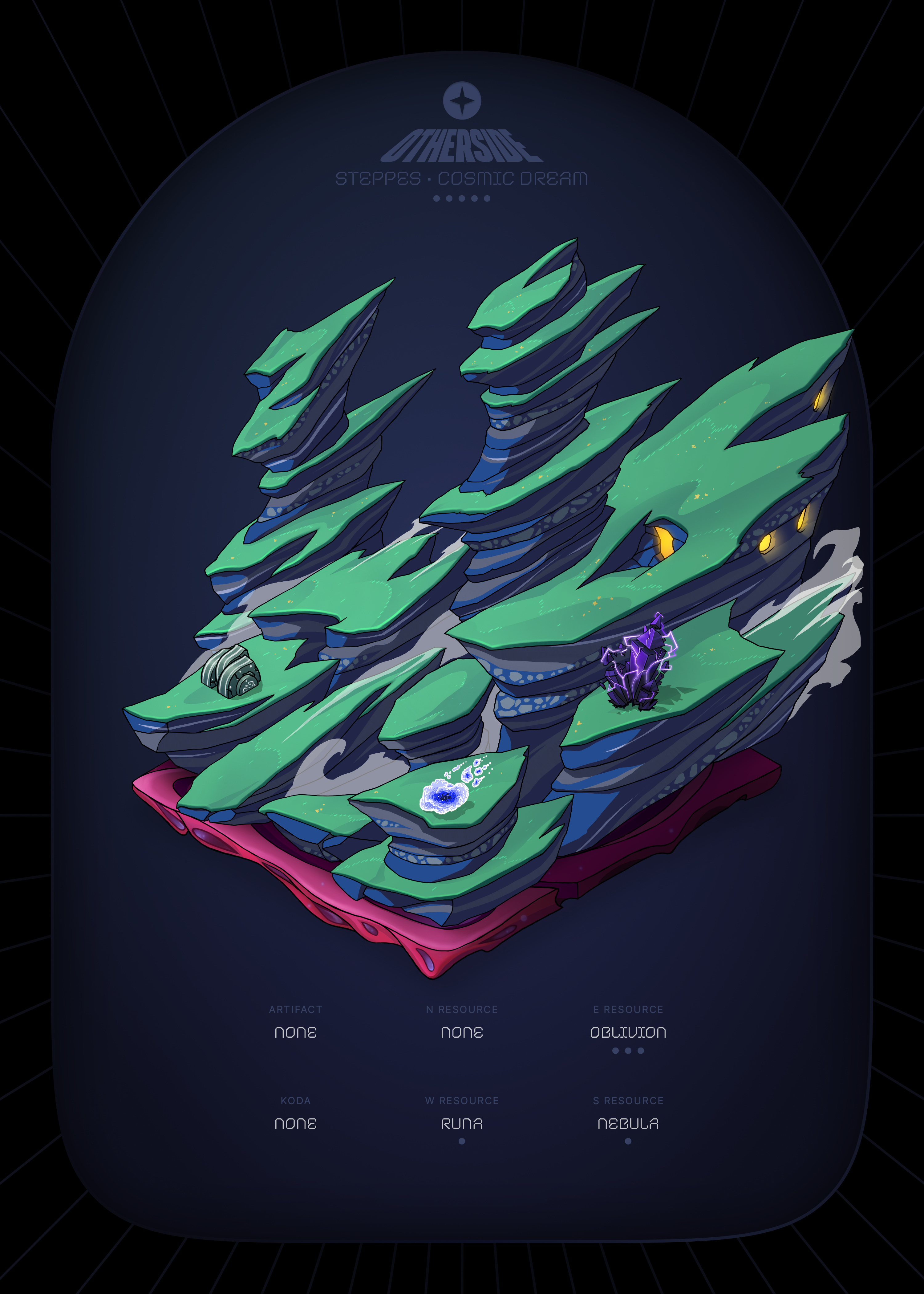 Otherdeed #93626 — Steppes