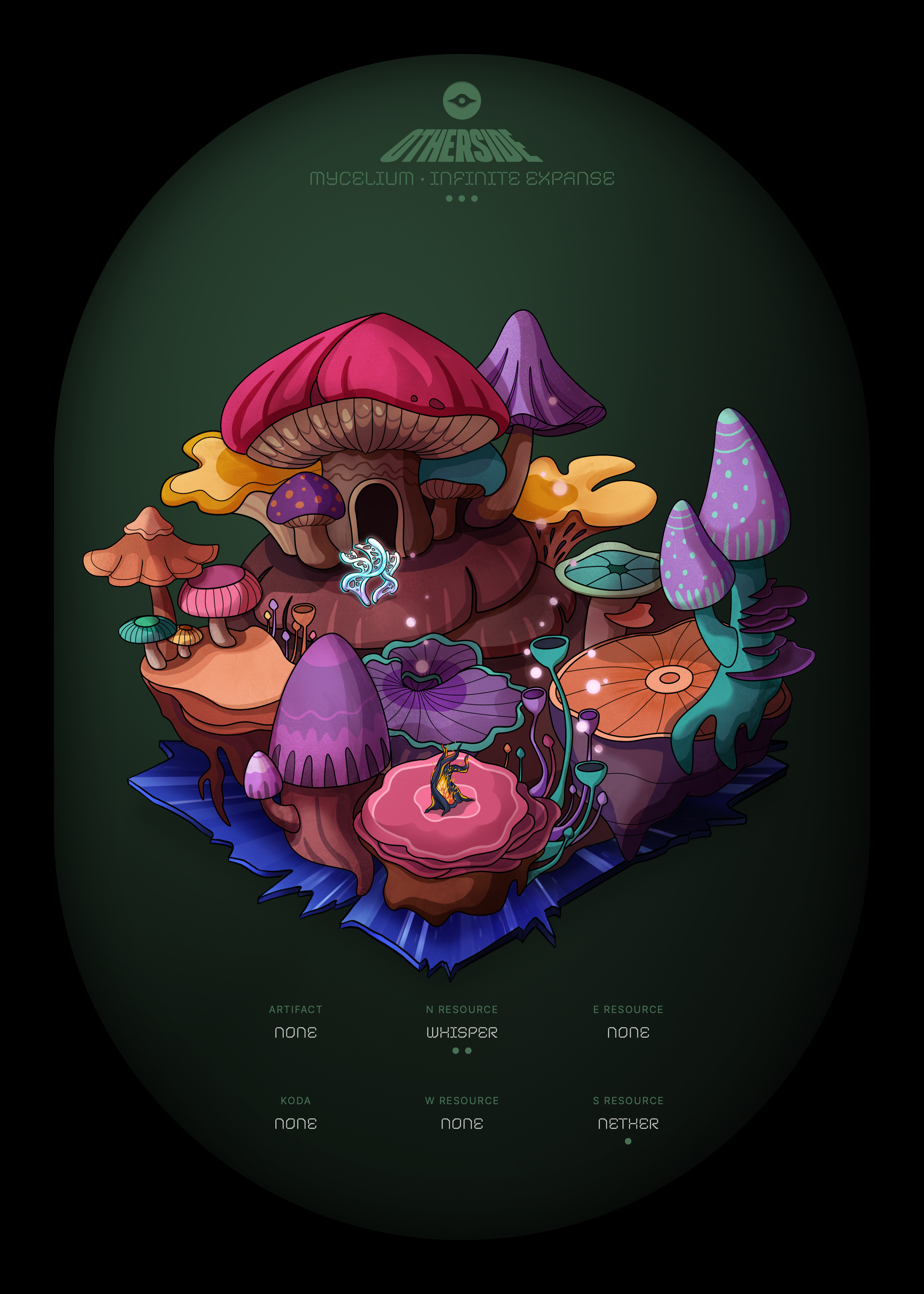 Otherdeed #44621 — Mycelium