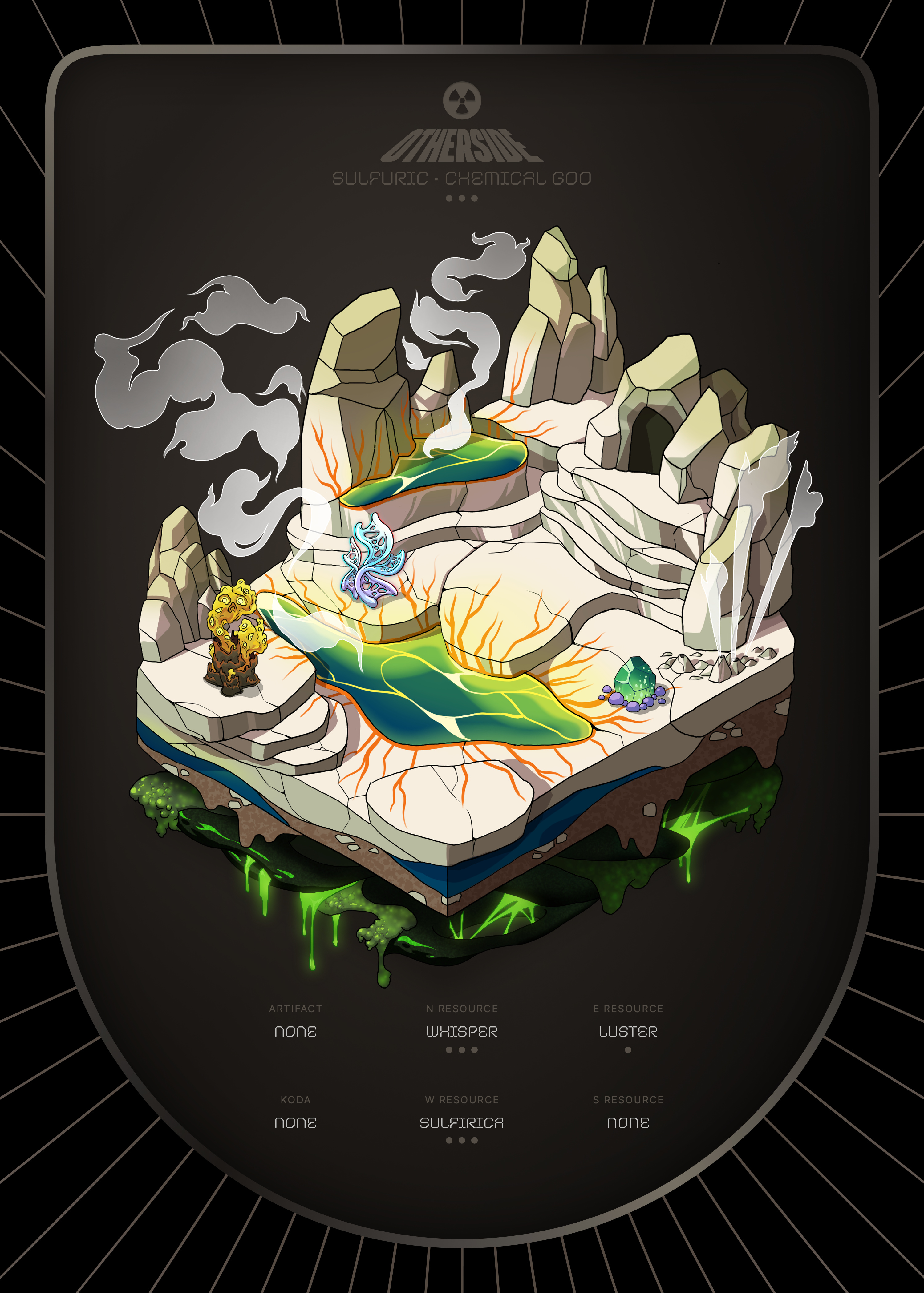 Otherdeed #21786 — Sulfuric
