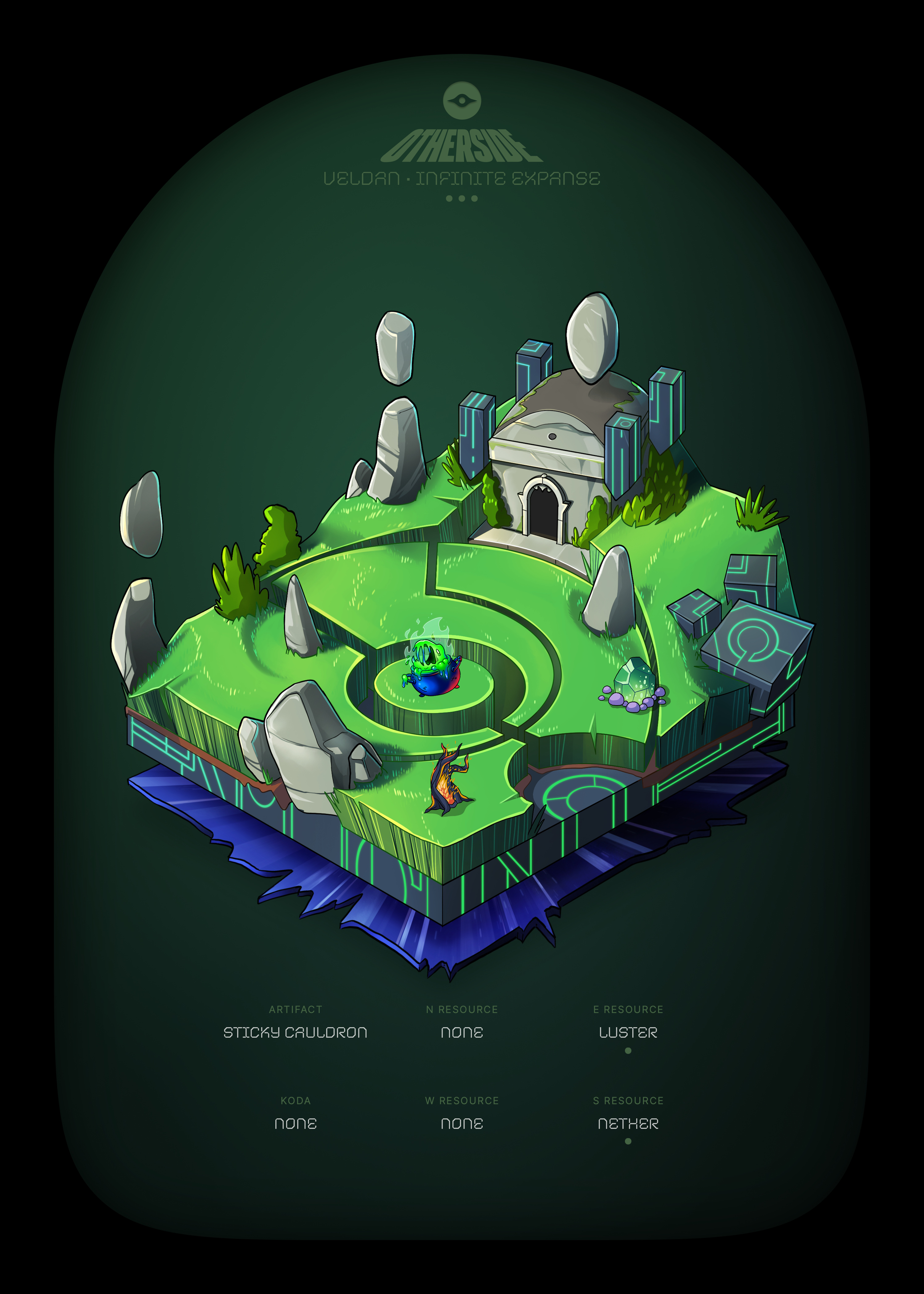 Otherdeed #40101 — Veldan