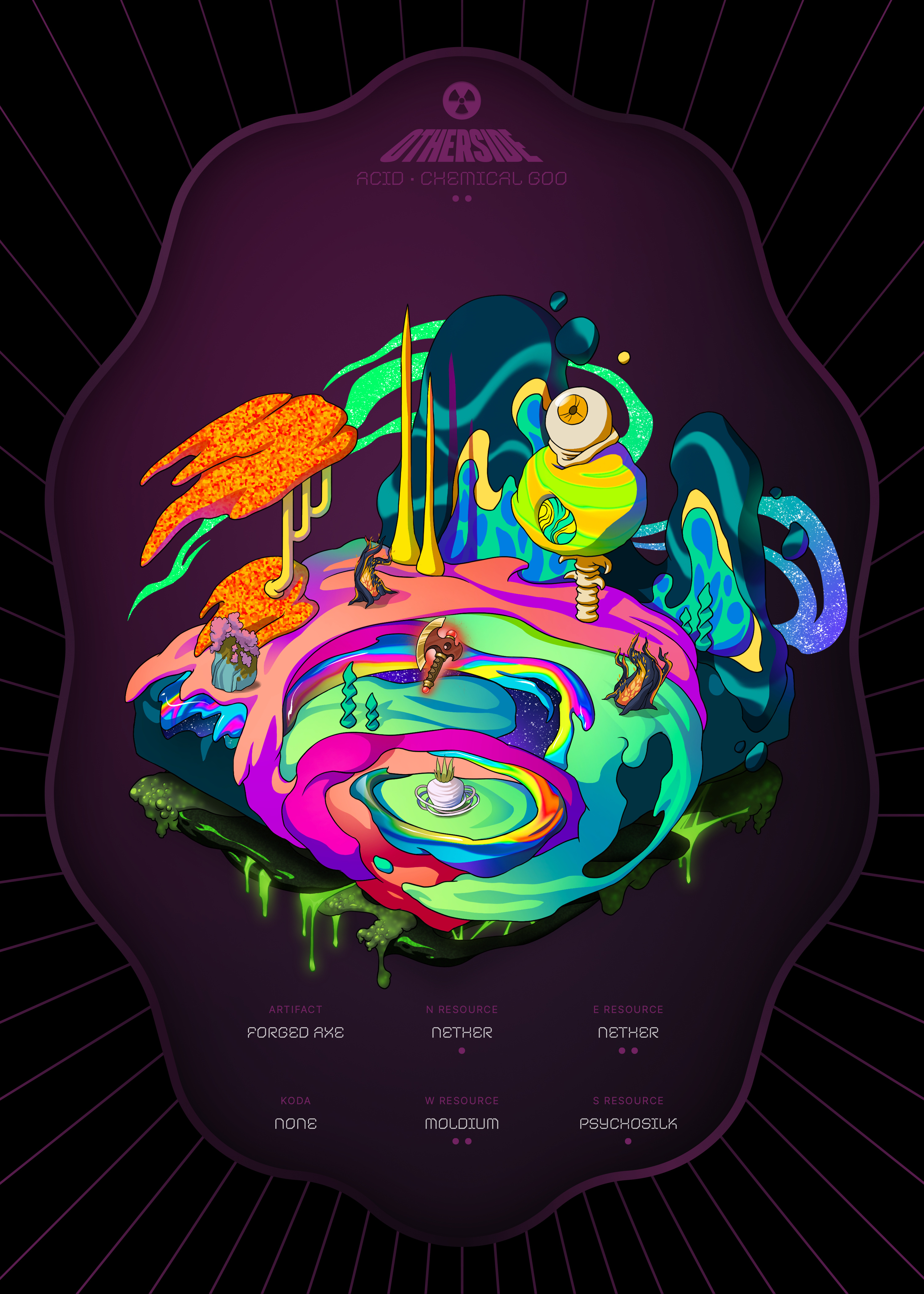 Otherdeed #13437 — Acid