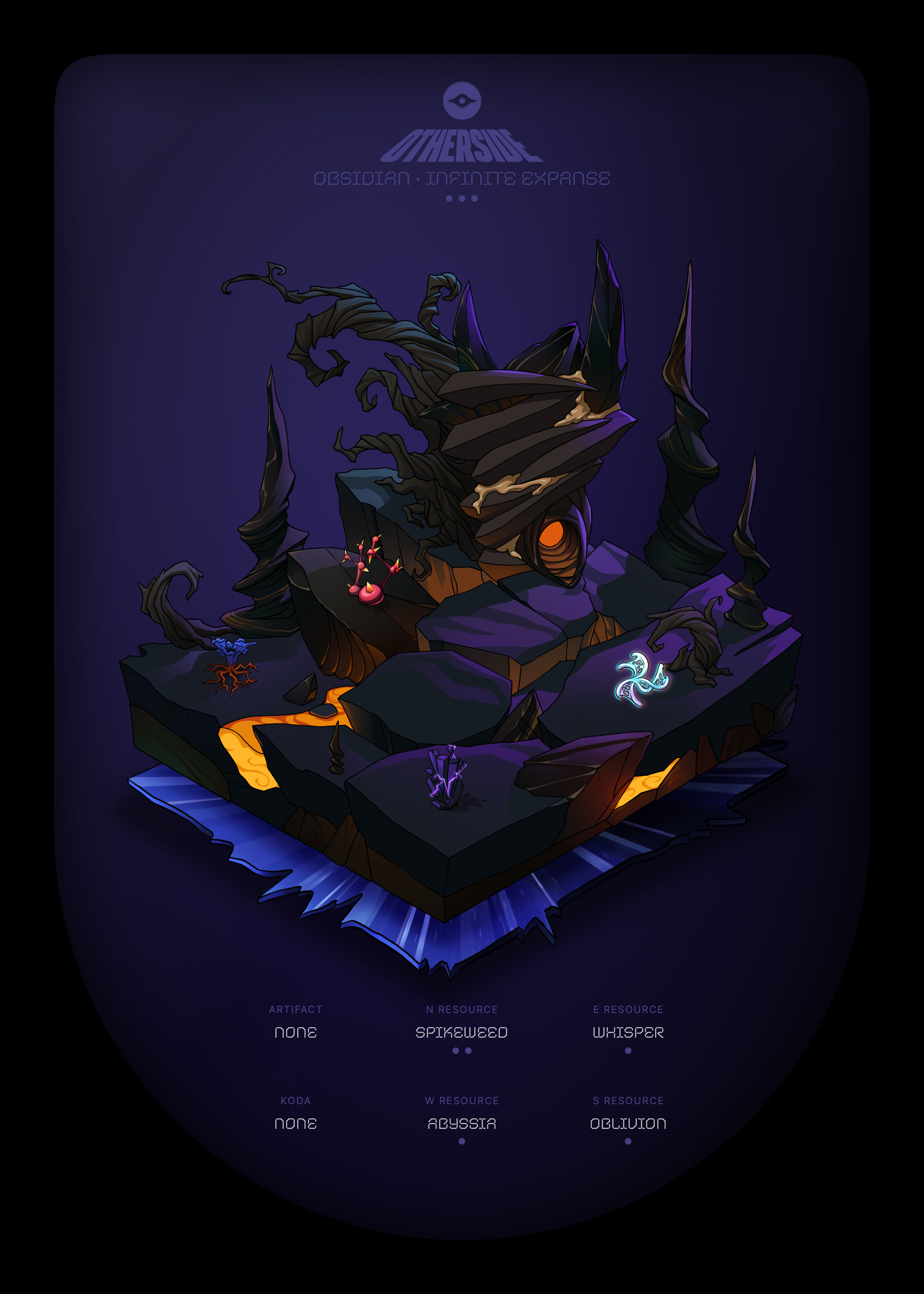 Otherdeed #52695 — Obsidian