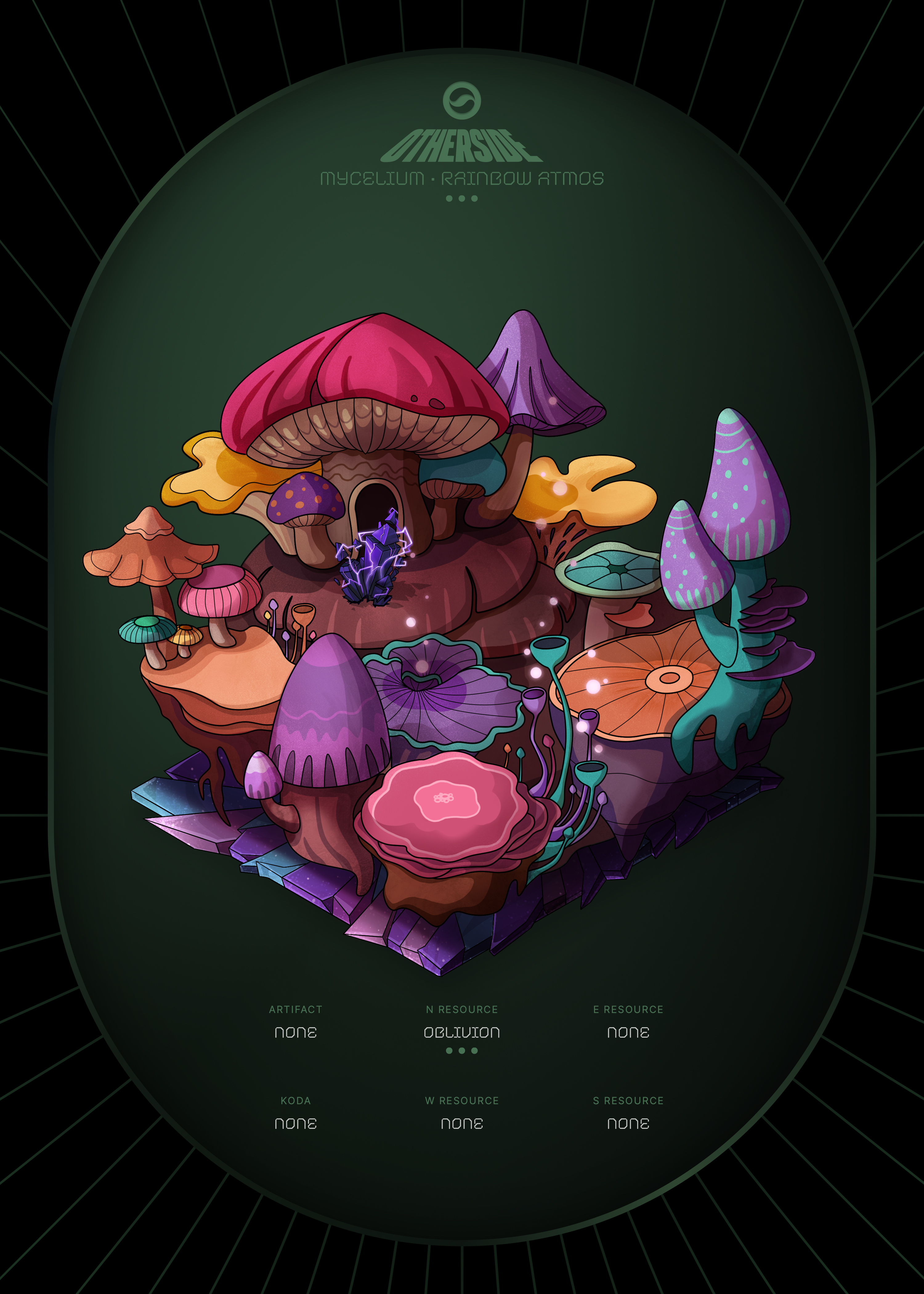 Otherdeed #73395 — Mycelium
