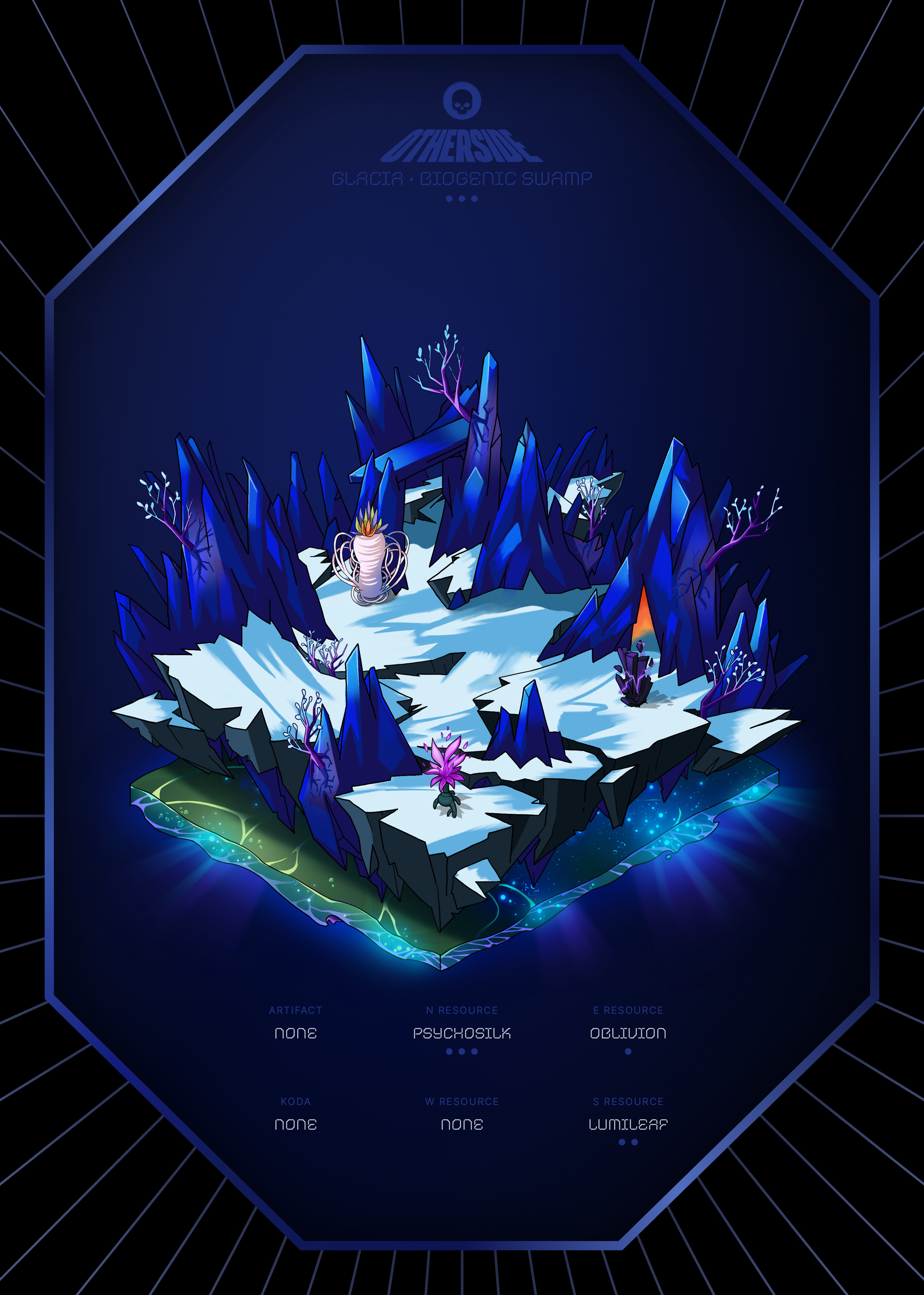 Otherdeed #6228 — Glacia
