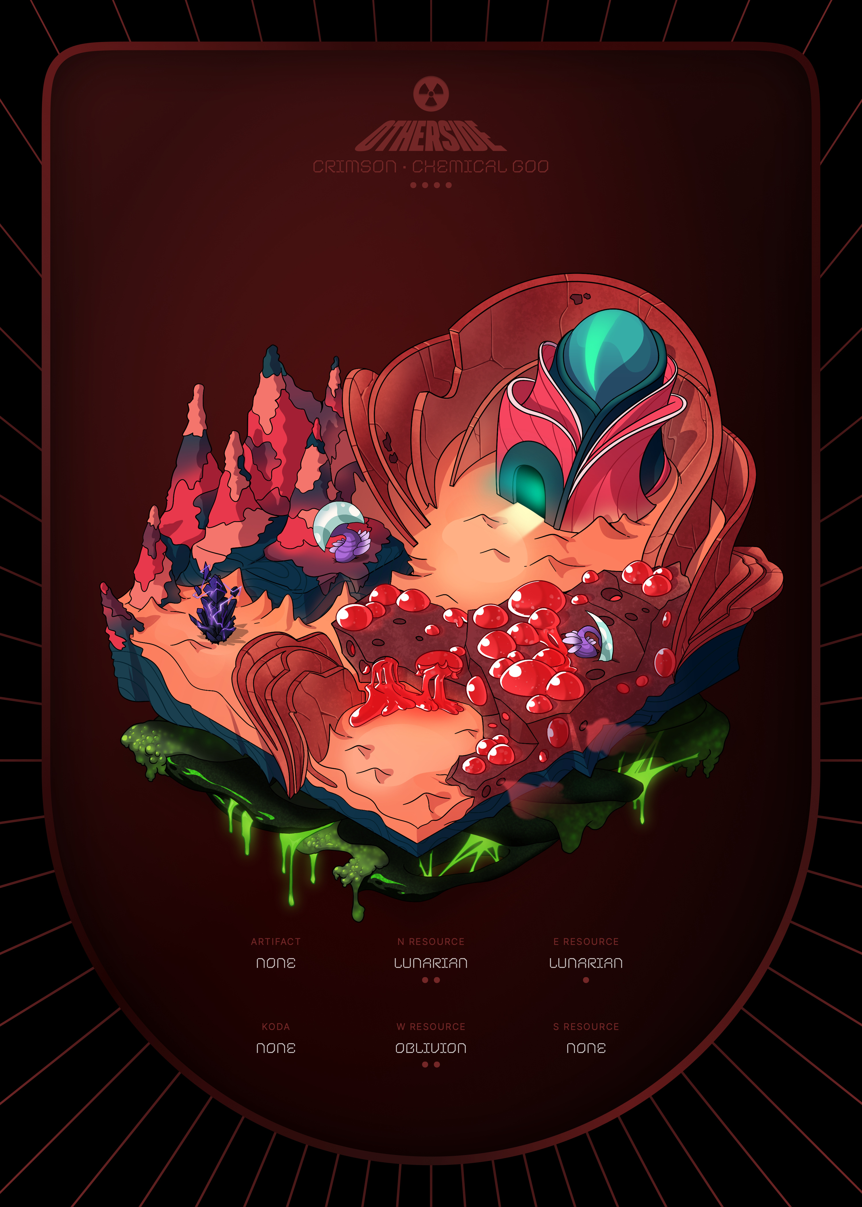 Otherdeed #19313 — Crimson