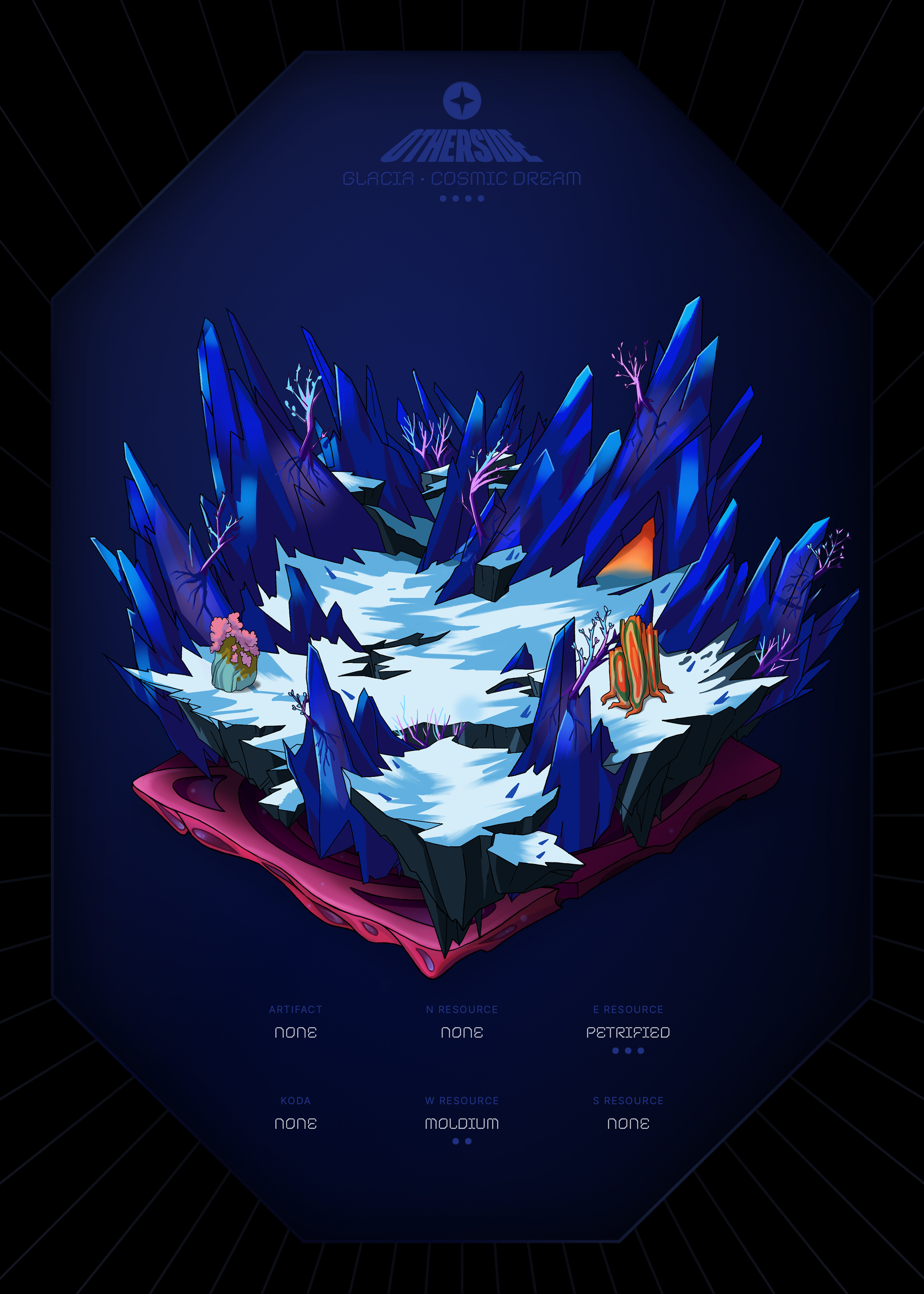 Otherdeed #92637 — Glacia