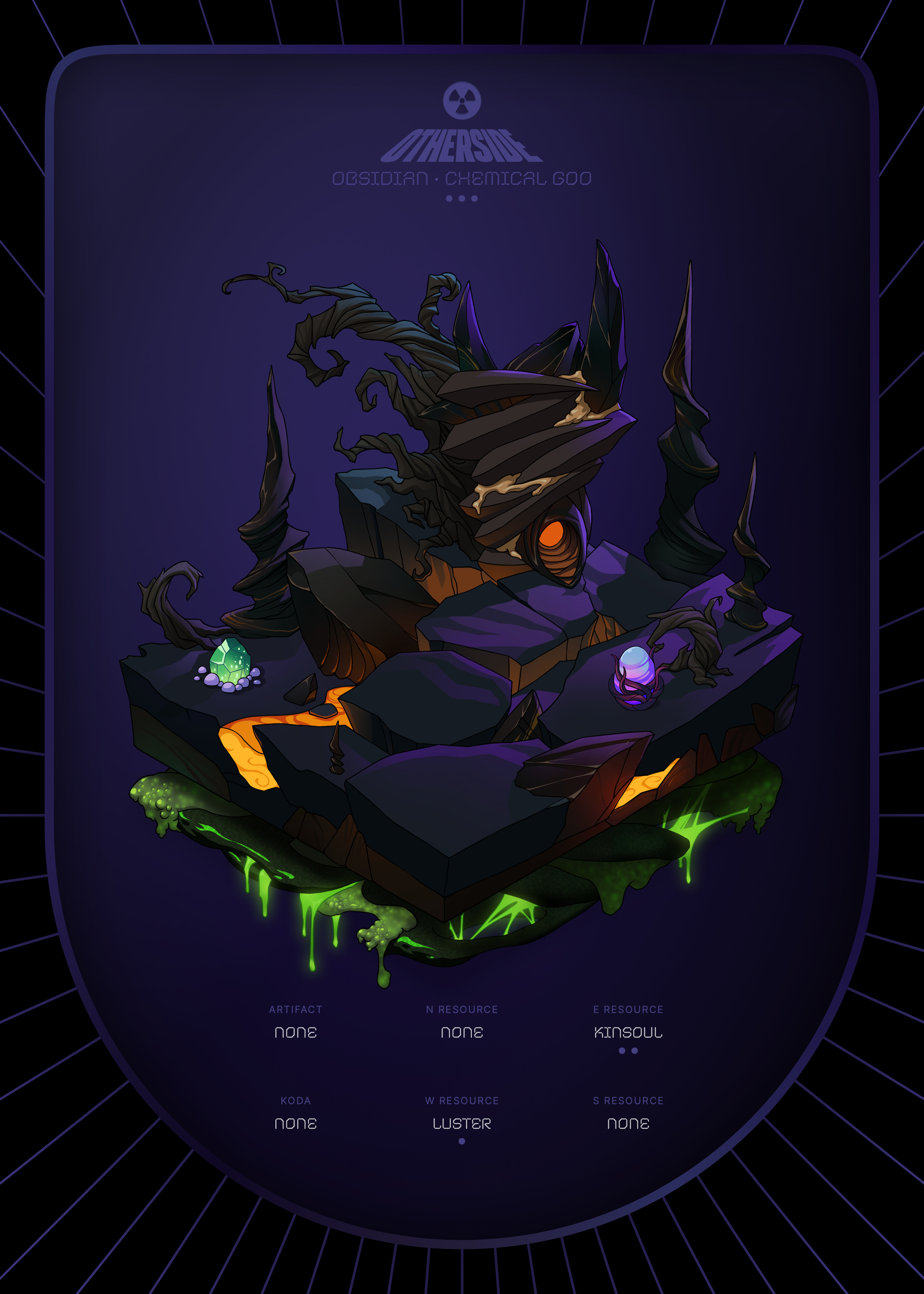 Otherdeed #11957 — Obsidian